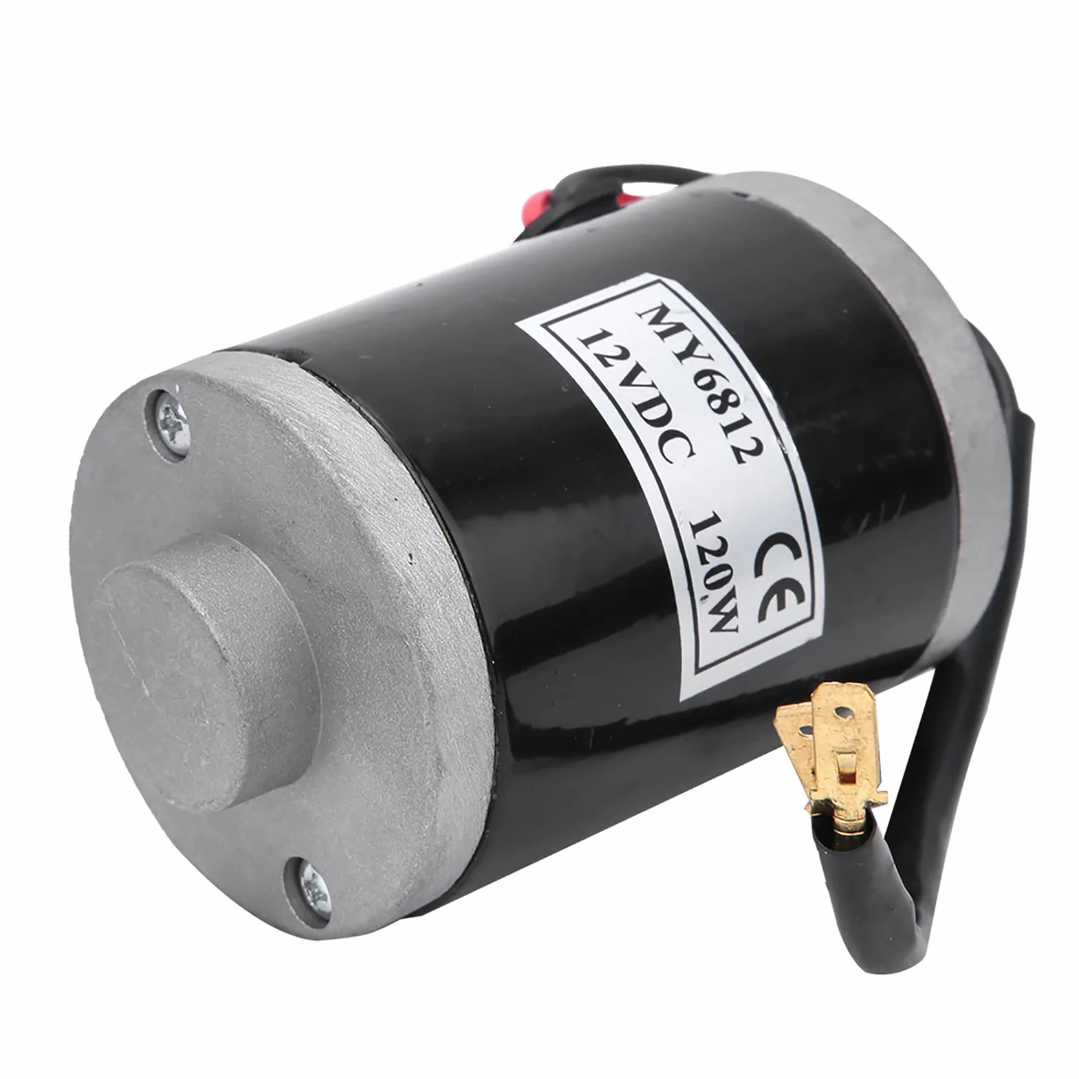 Motor Cepillado 12V 120W MY6812 para Scooter Eléctrico E-Bike, Eje 8mm Aluminio