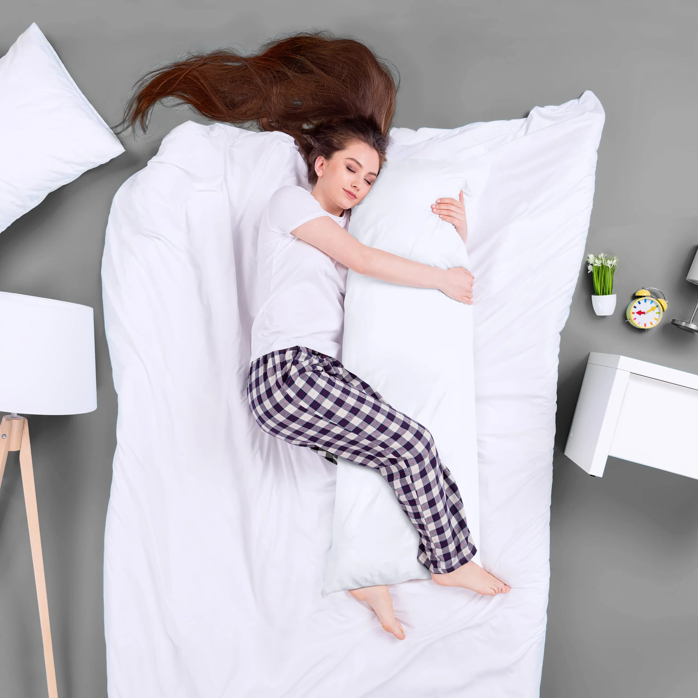 Utopia Bedding - Almohada de Cuerpo Entero Ultra Suave para Dormir, 1 Unidad