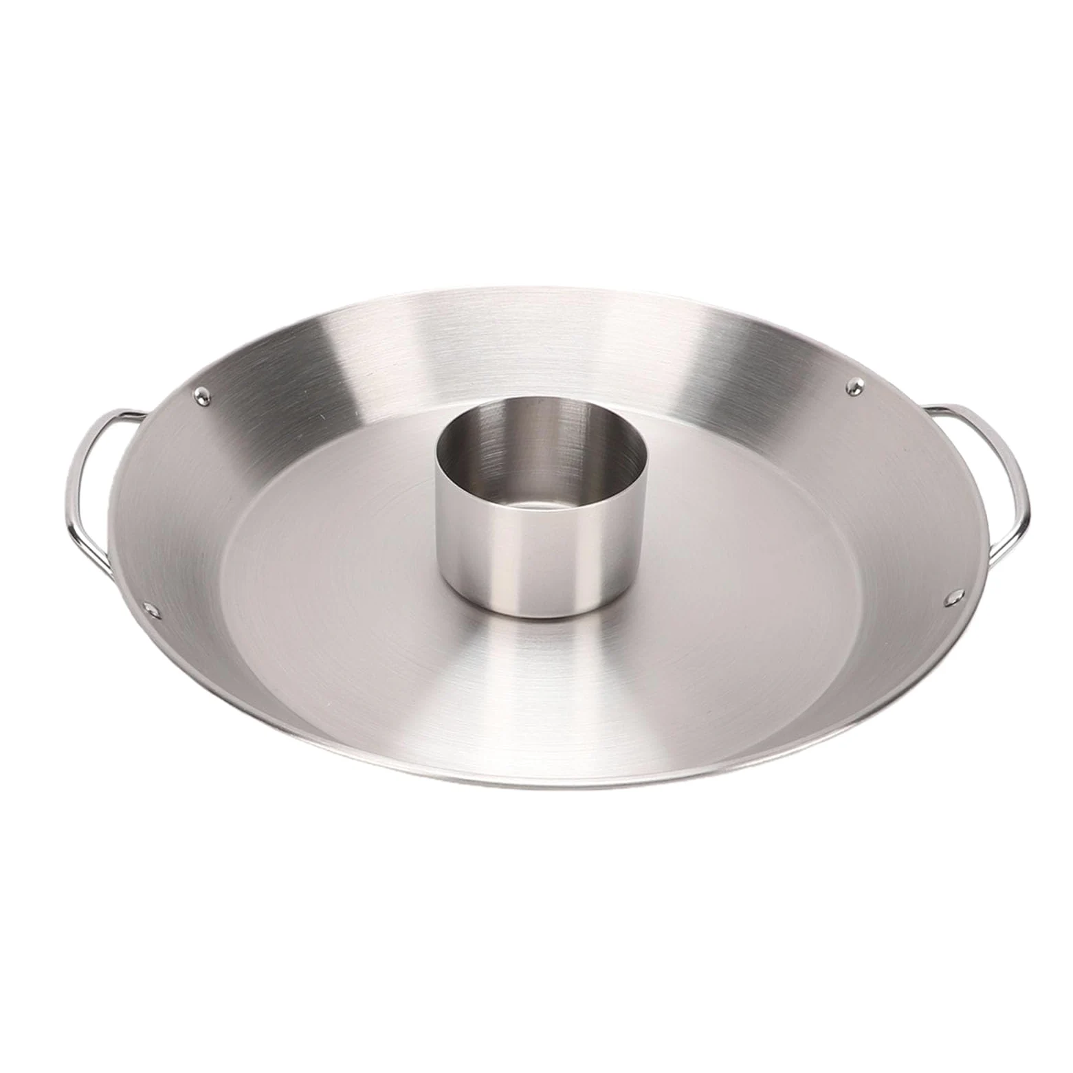 Socobeta Bandeja para Asar Pollo con Lata de Cerveza, Acero Inoxidable Duradero, Soporte Desmontable para Barbacoa Al Aire Libre, 1 Unidad