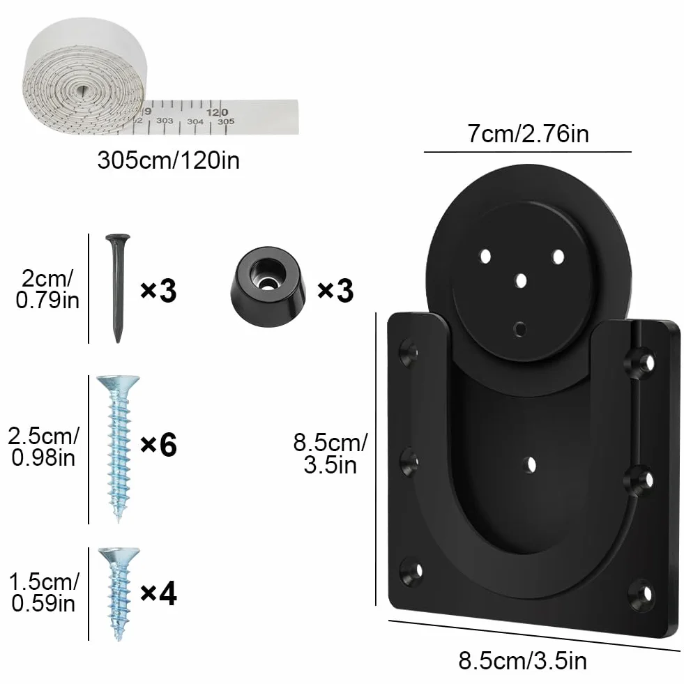 flintronic Soporte para Diana de Dardos de Pared, Soporte Pared Tablero Diana, Kit de Suspensión