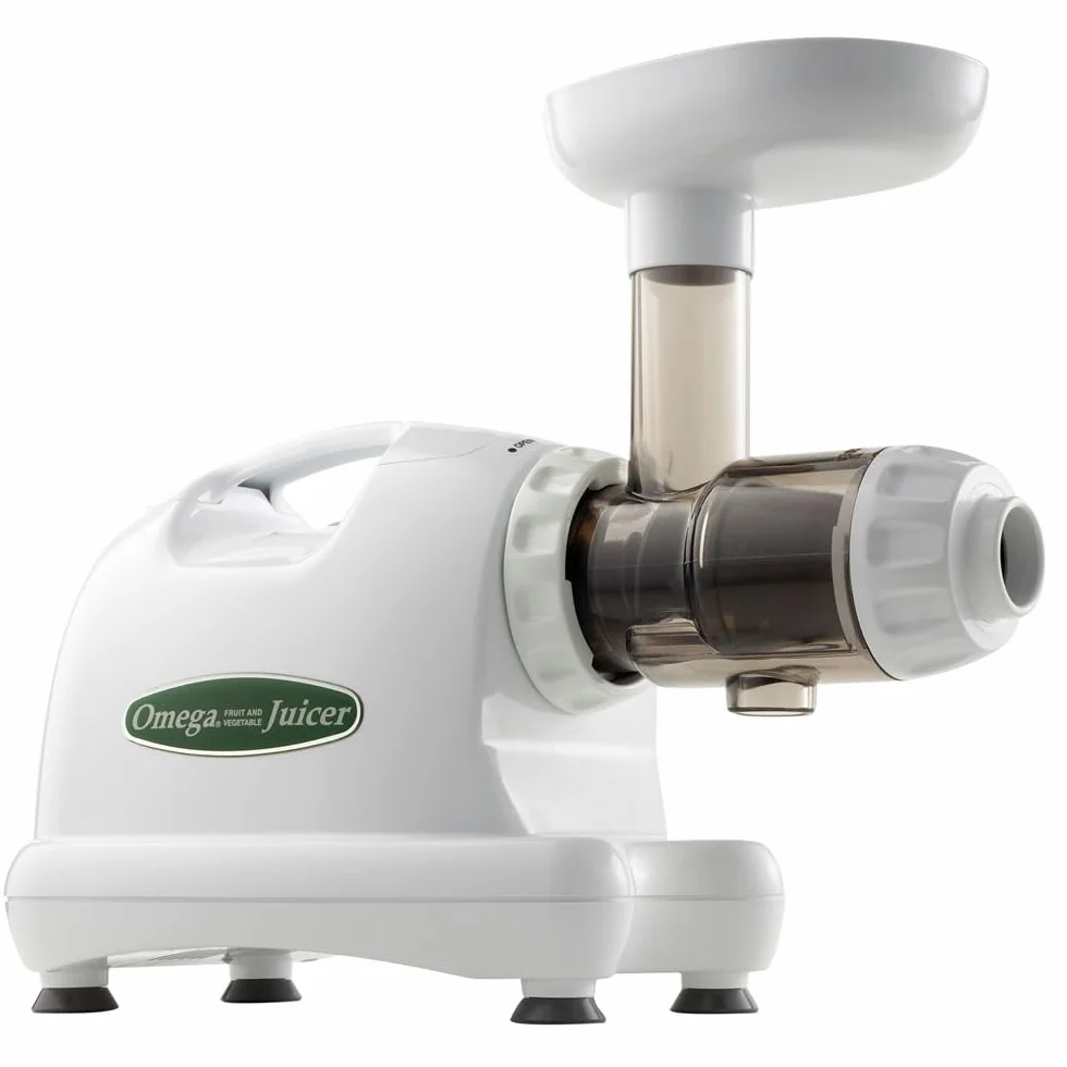 Omega 8224 - Exprimidor eléctrico, 200 W, color blanco