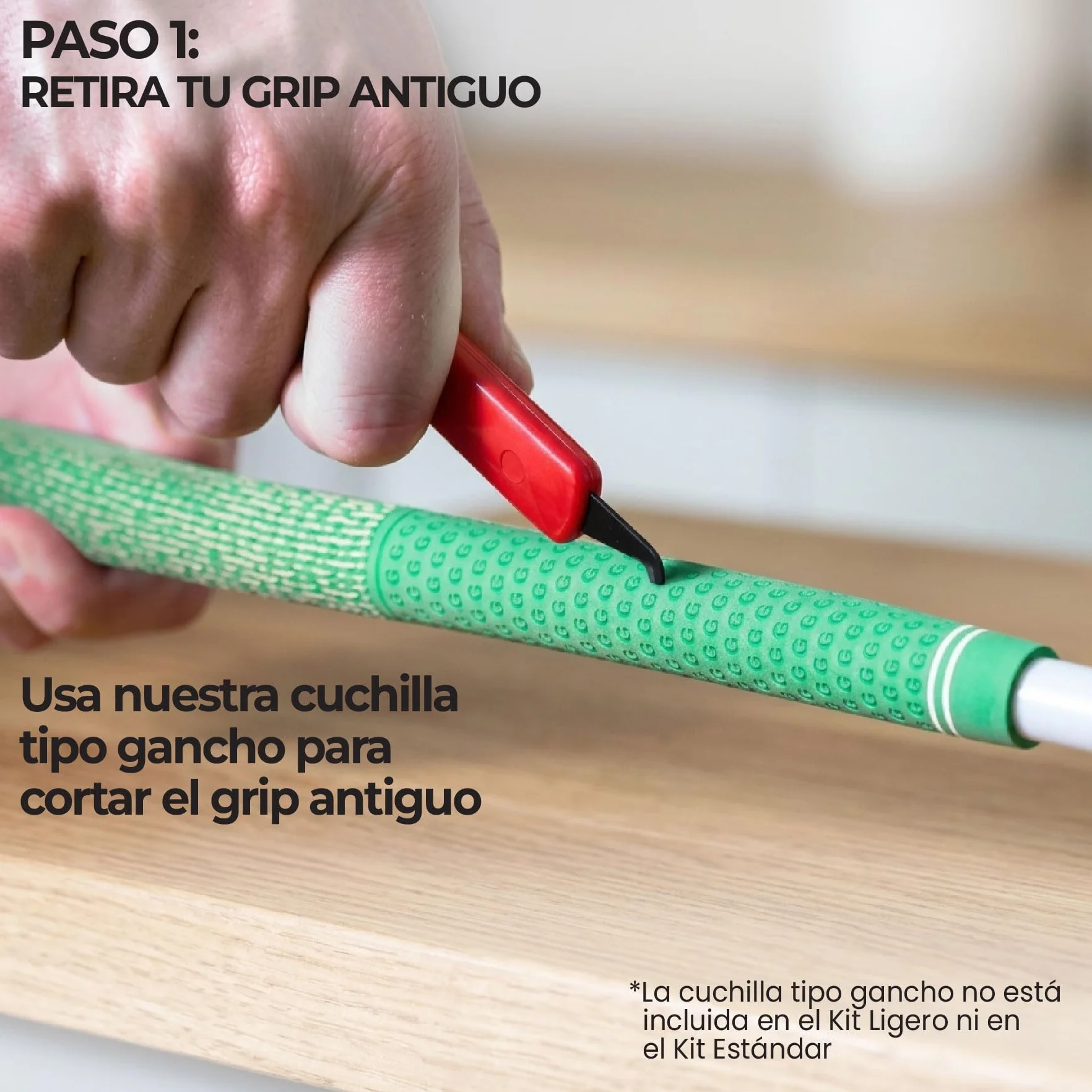 Wedge Guys Kit de Golf Accesorios para Regripado de Palos - Cinta y Disolvente
