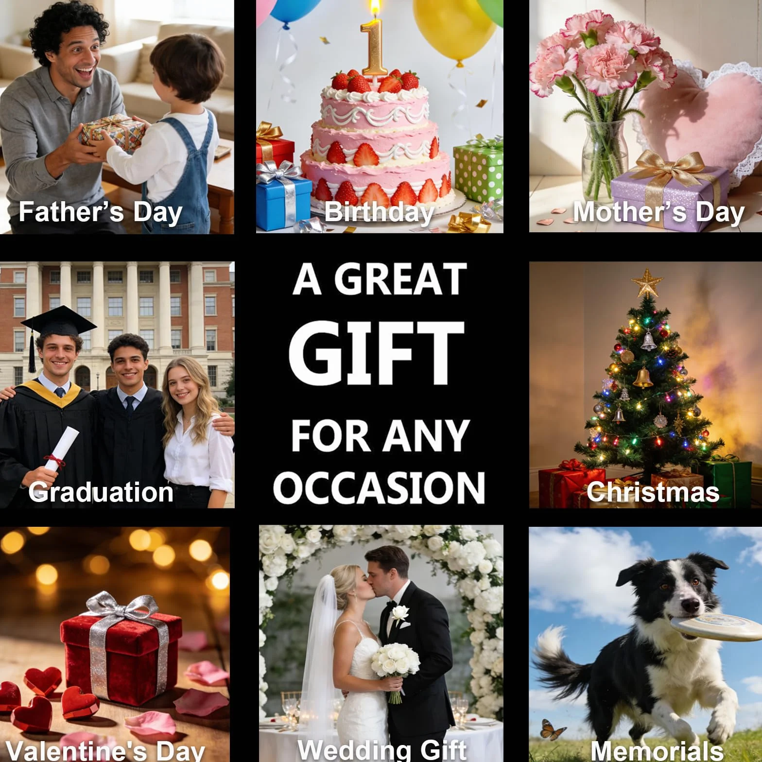Bola de cristal personalizada grabada con foto para amantes, familiares, perros, gatos, cumpleaños, boda, graduación conmemorativa (redonda)
