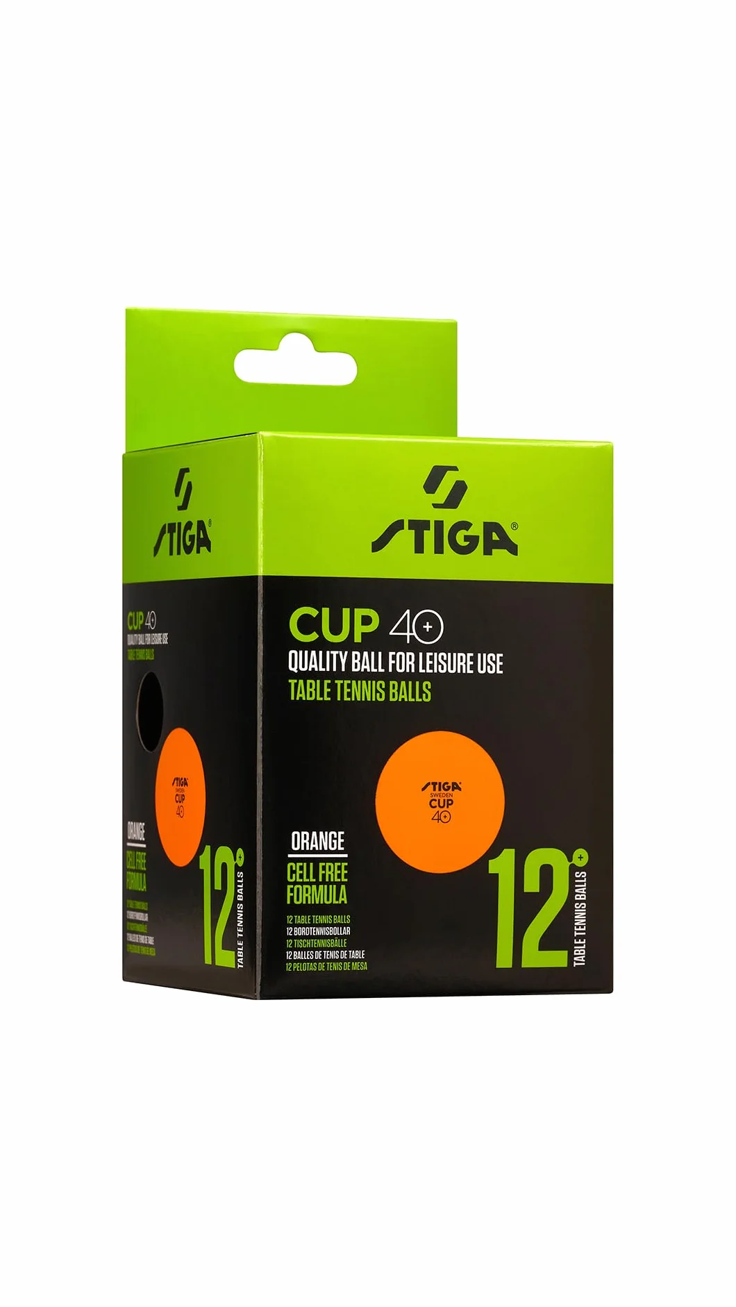 Stiga Cup 40+ Bolas de pingis Adulto