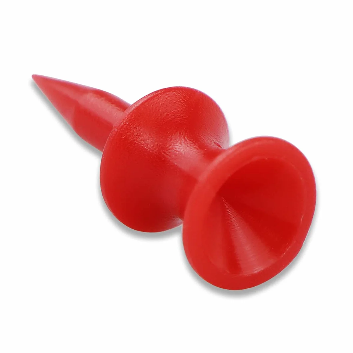 Tee de Golf Plástico 100 Piezas Rojo 32mm