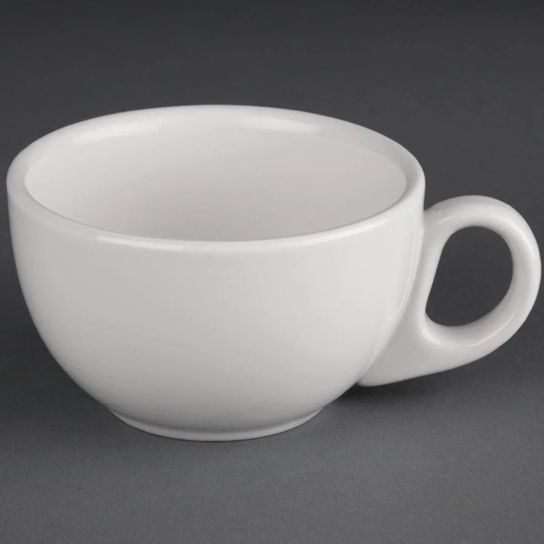 24 tazas de cappuccino Athena Hotelware, 228 ml, tazas de café y leche