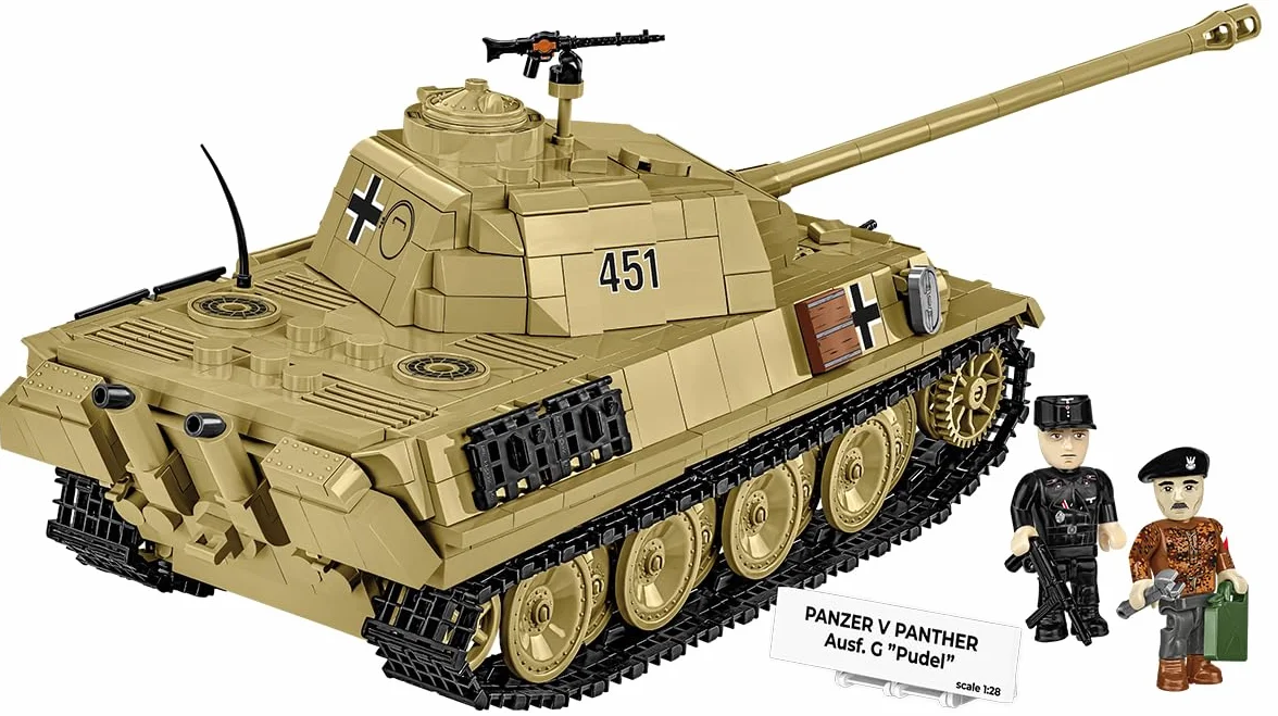 COBI Colección Histórica Panzer V Panther AUSF. G Pudel Tank
