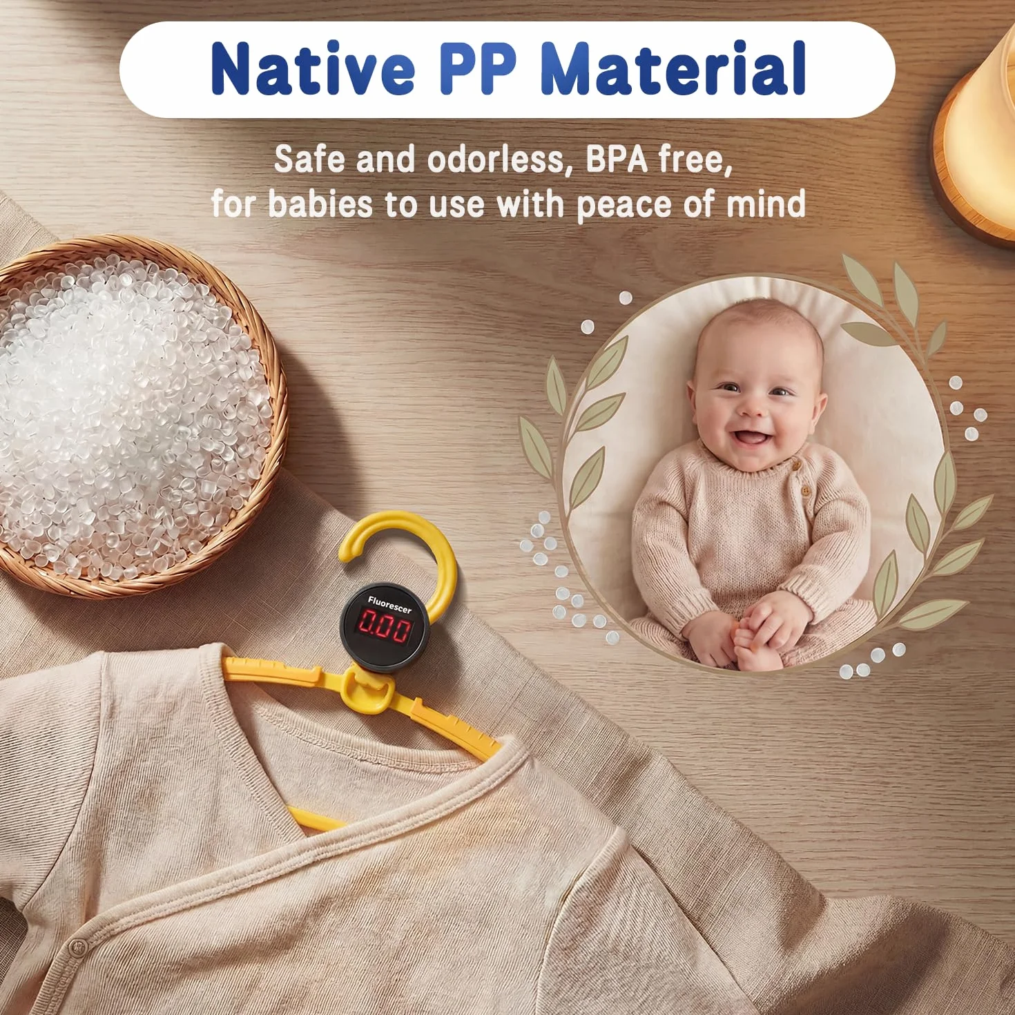 Perchas Ropa Bebé Ajustables 28-39cm Antideslizantes Ahorro Espacio Gancho Mariposa Paquete 20
