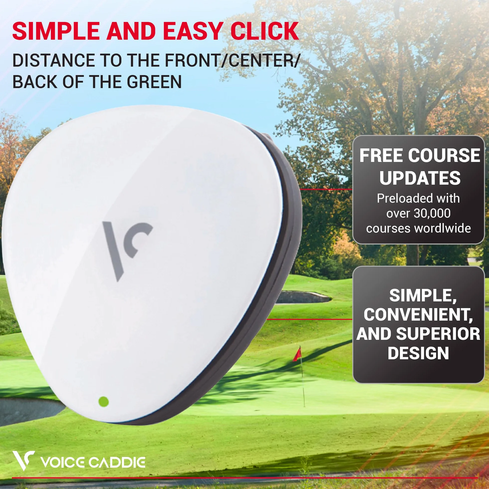 Voz Caddie Carreras