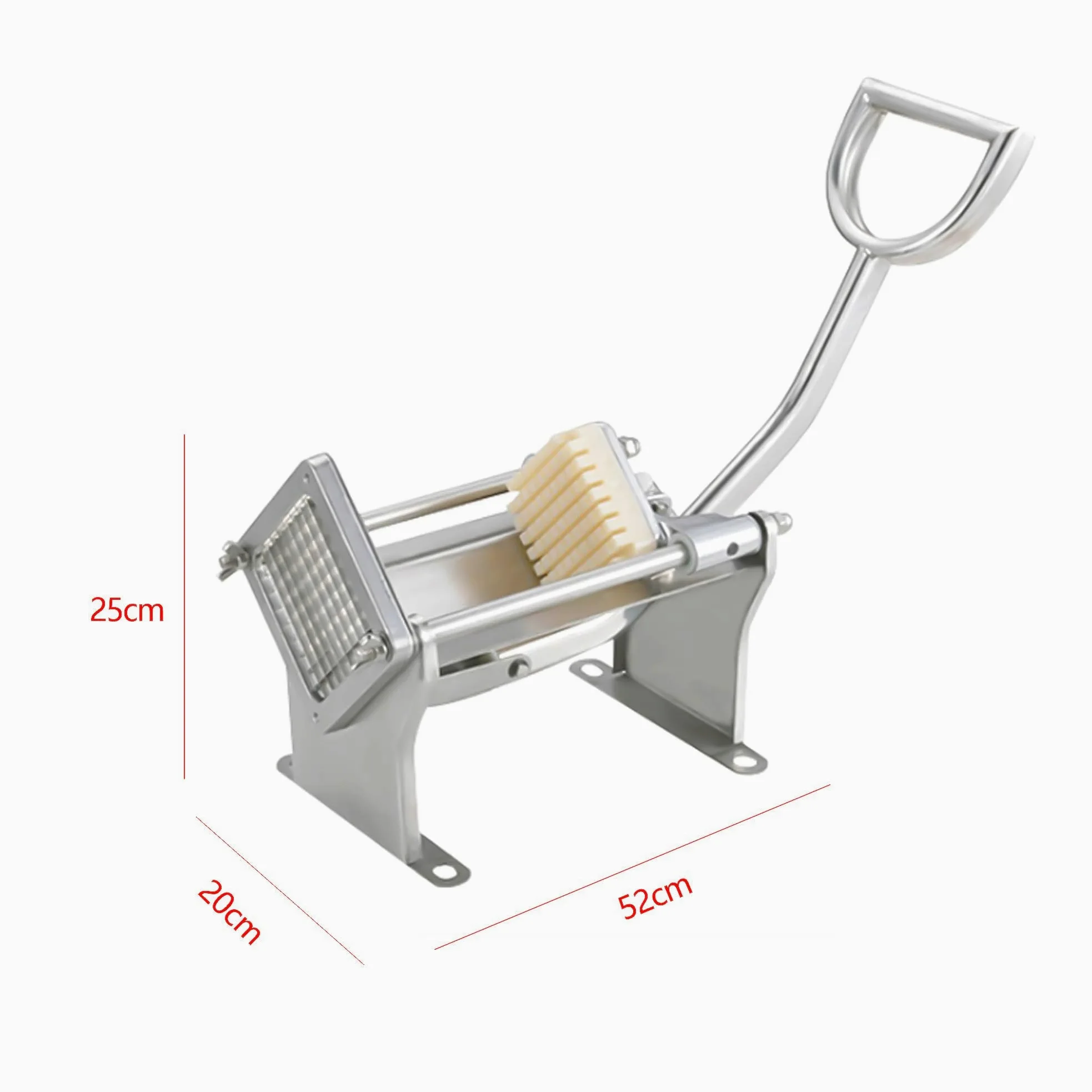 Cortador de frutas y verduras – Máquina de corte manual de patatas fritas, cortador de alimentos multifuncional para verduras, frutas, pepino