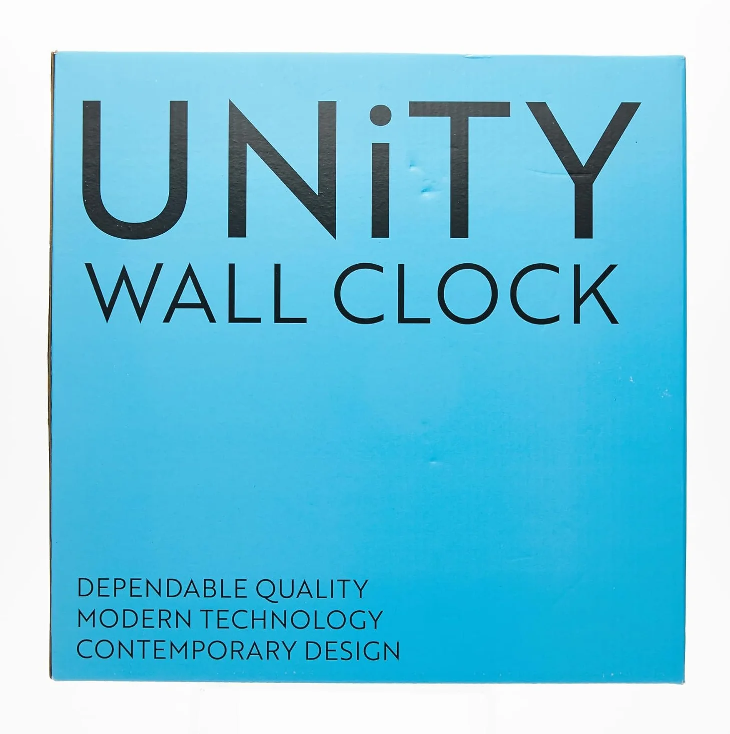 Unity Reloj de Pared, Fradley, Barrido silencioso, Moderno, Verde, 30 cm