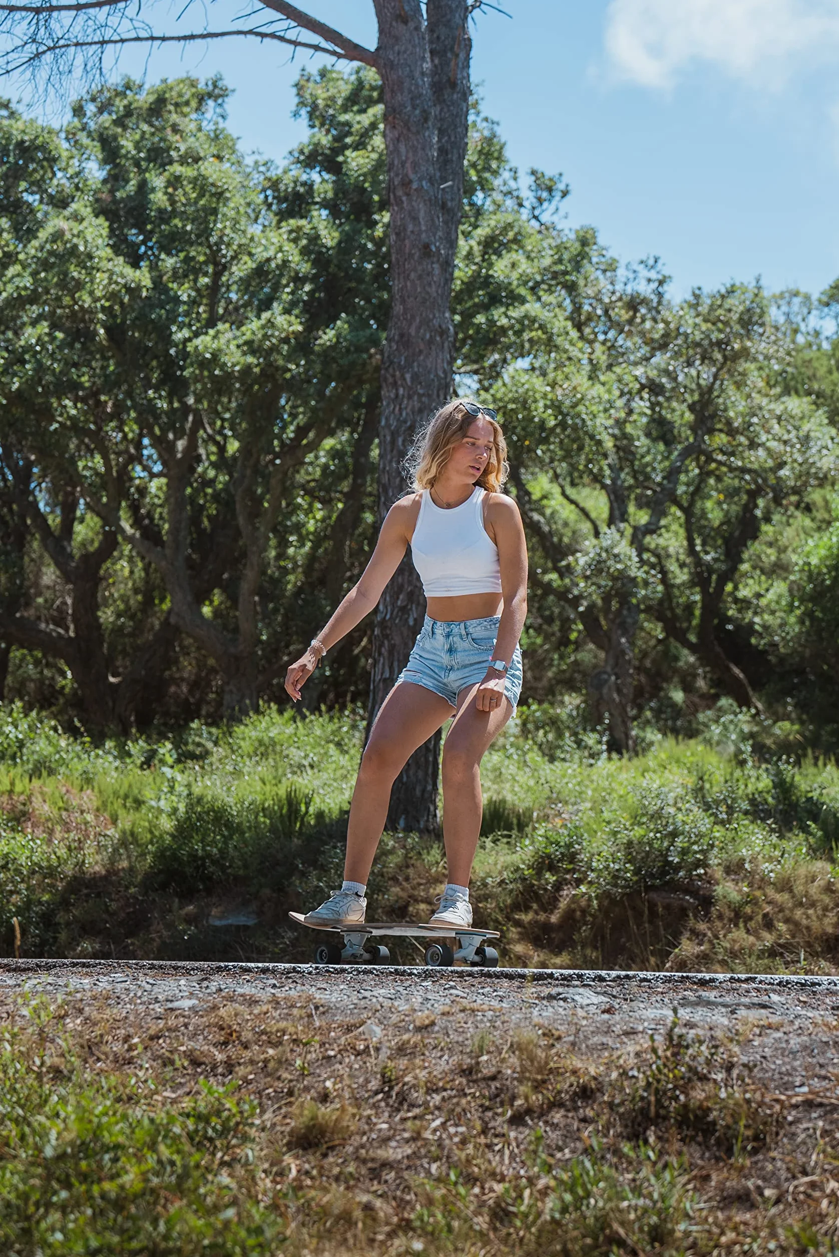 Coasto Surfskate Skatepark Street Pumptrack Surf Tabla Crucero Todoterreno Trucks Cubierta Transparente Adherente