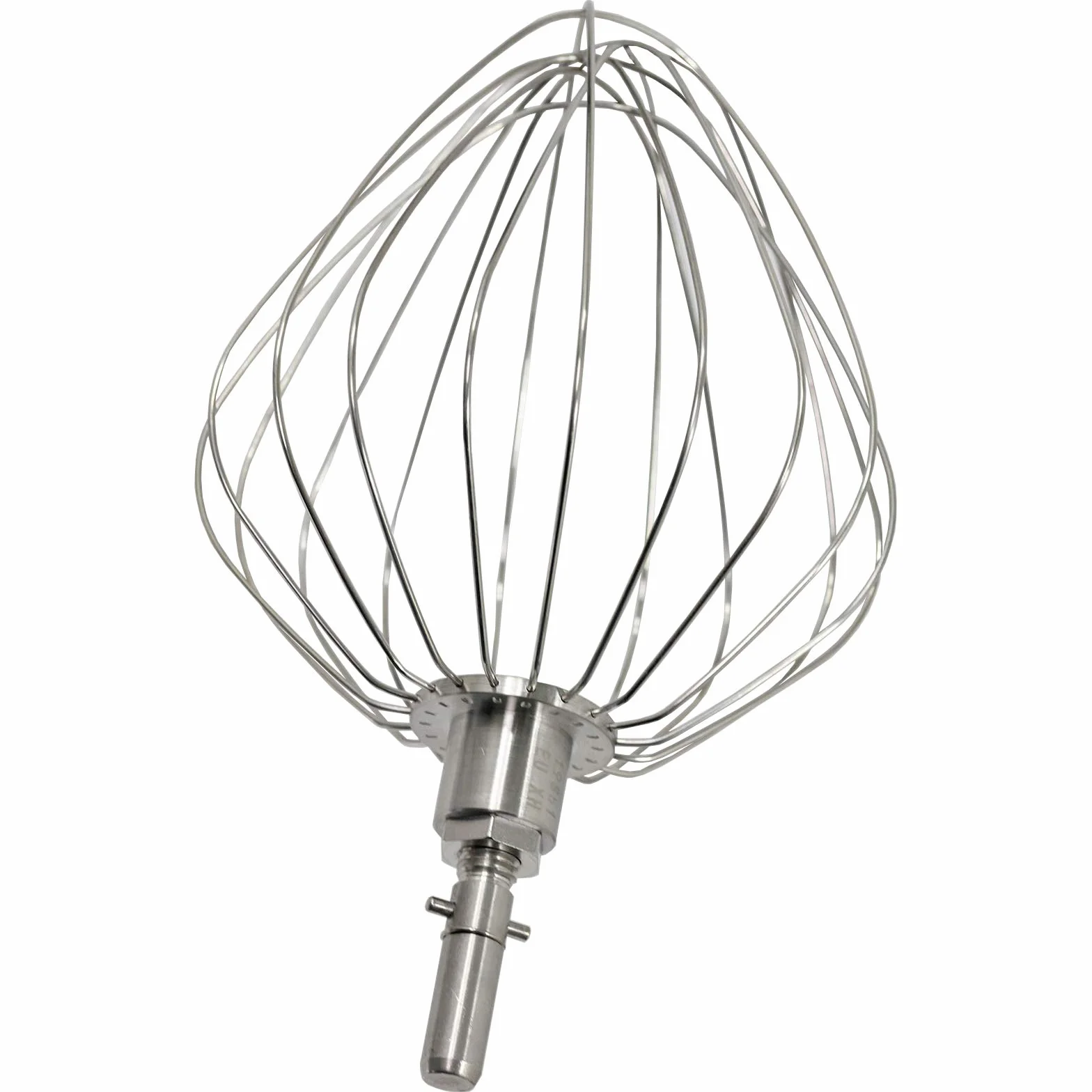 SPARES2GO Batidor de aluminio con 9 alambres compatible con Kenwood Major Chef mezclador