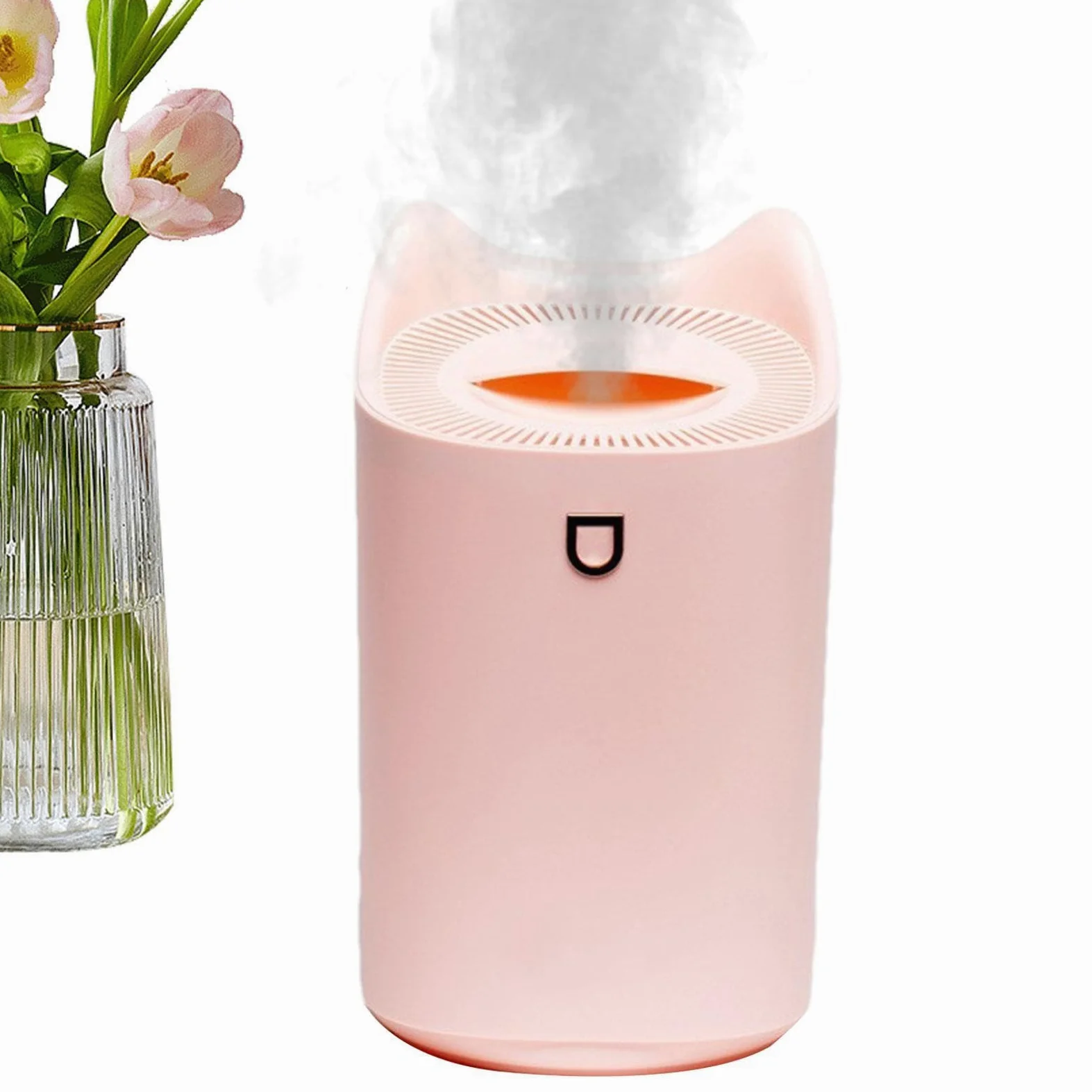 Humidificador personal, tanque de agua de 3 litros, aparato personal con 3 modos de niebla | Humidificadores portátiles para viajes, habitación, oficina, dormitorio, interior, guardería, mesita de noche, viajes