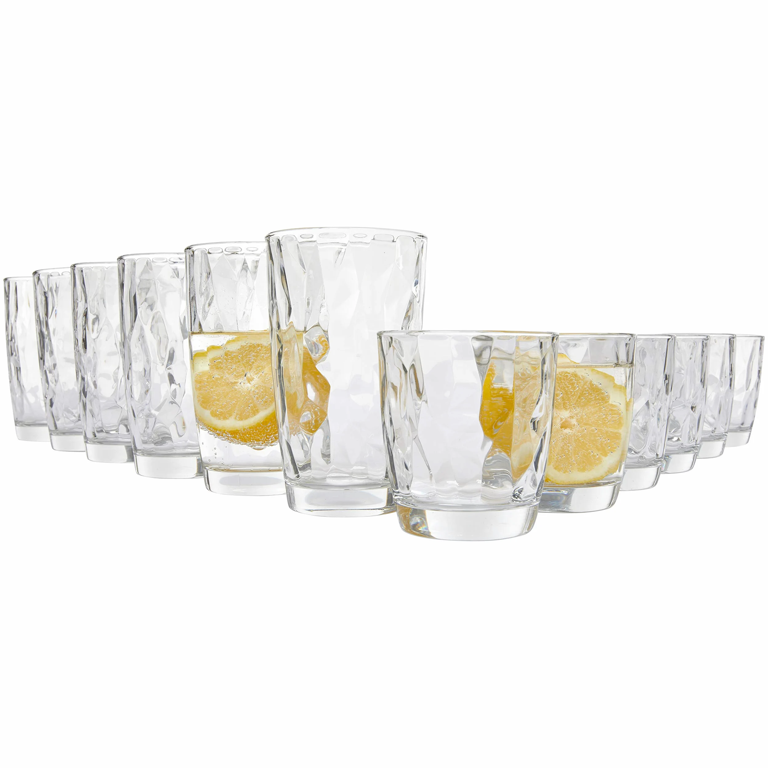 Bormioli Rocco Diamond Set Bicchiere Acqua e Bibita Set 12 Pz