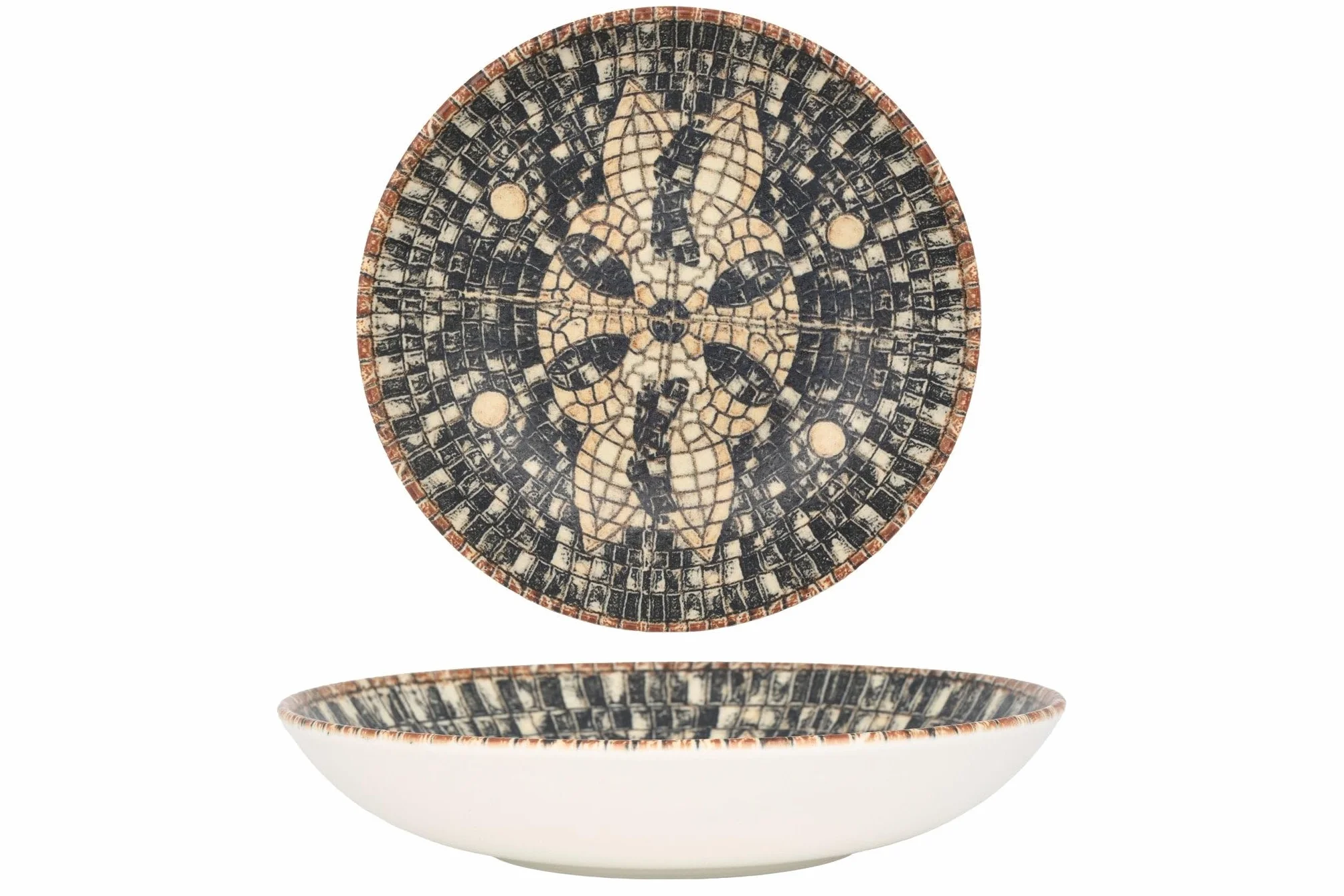 Bonna Platos hondos - Mesopotamia - Porcelana - 23 cm (1000cc) - juego de 6