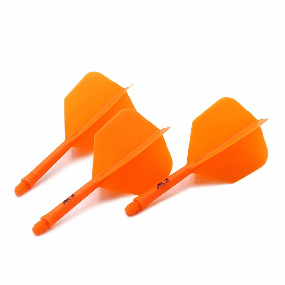 CUESOUL Rost Eje de dardo Integrado y Plumas estándar, Juego de 3 Piezas