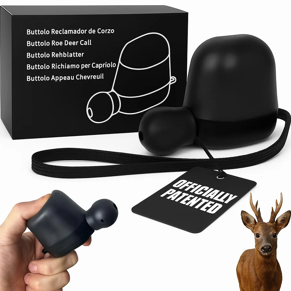 Buttolo Original para Corzo en Celo con Cuerda y Manual Instrucciones