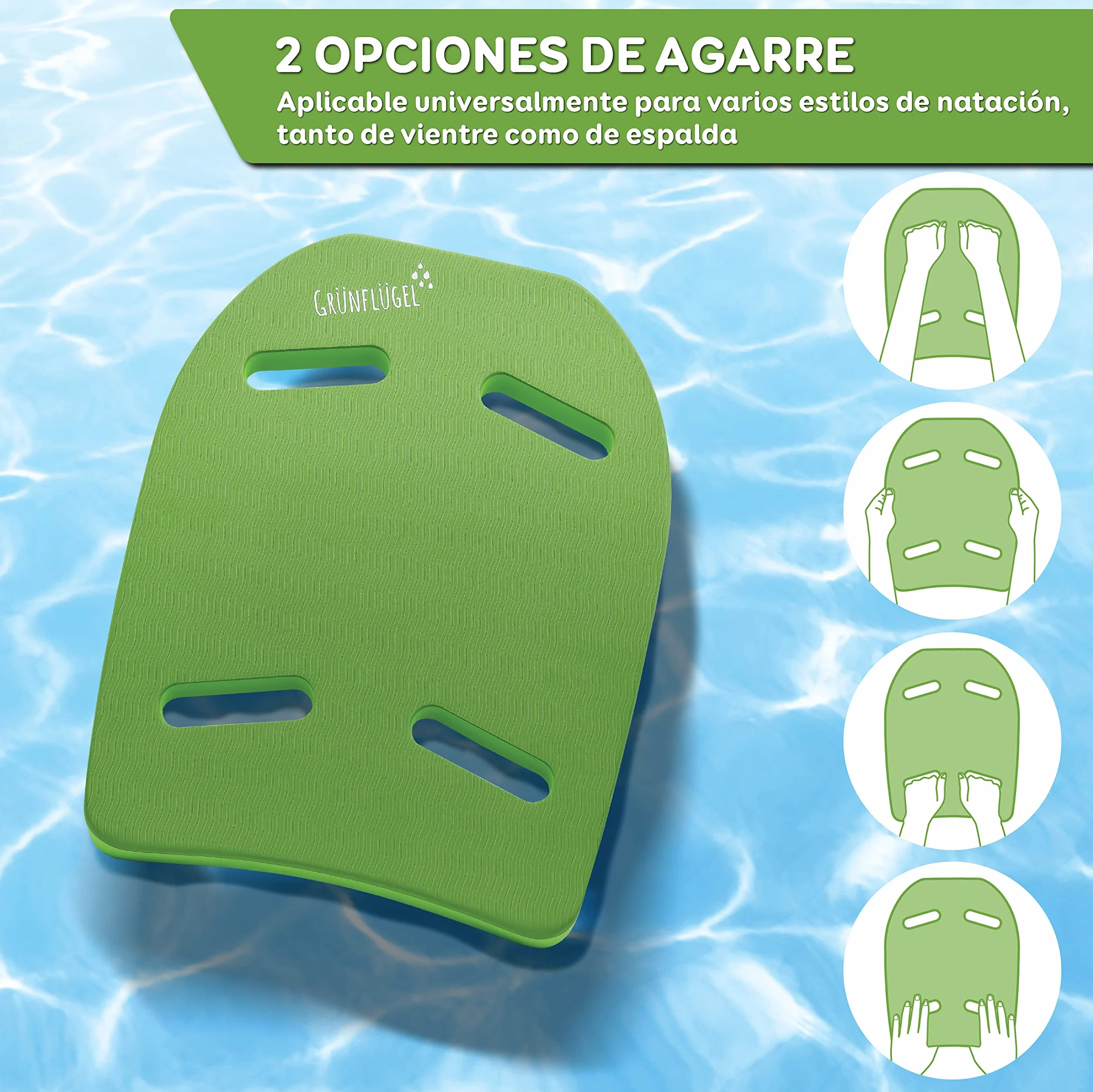 Tabla Natacion Niños Bio-TPE 3-6 años Piscina Bebe Bodyboard
