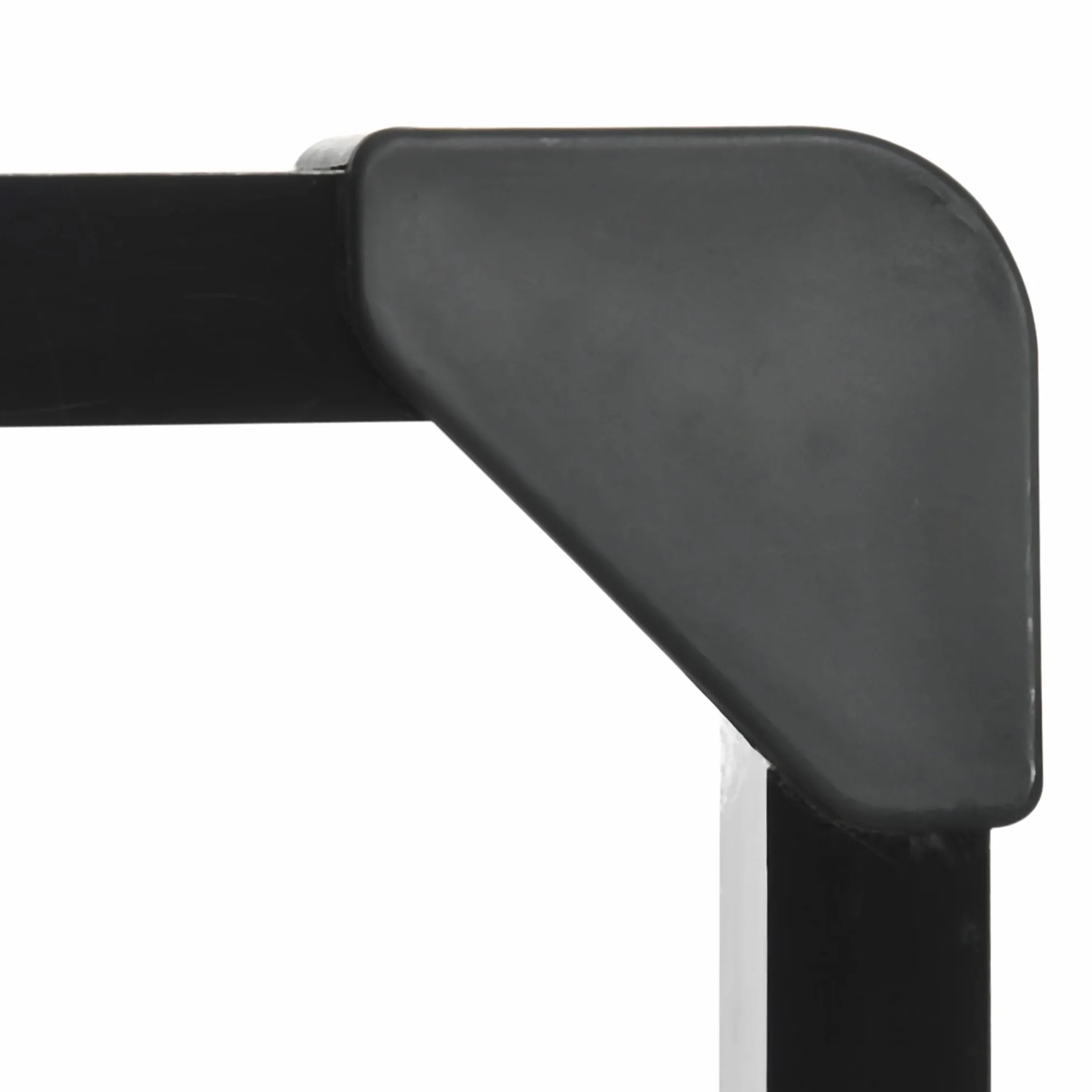 SPORTNOW Canasta de Baloncesto de Pared con Red y Marco de Acero 113x61x73 cm Negro