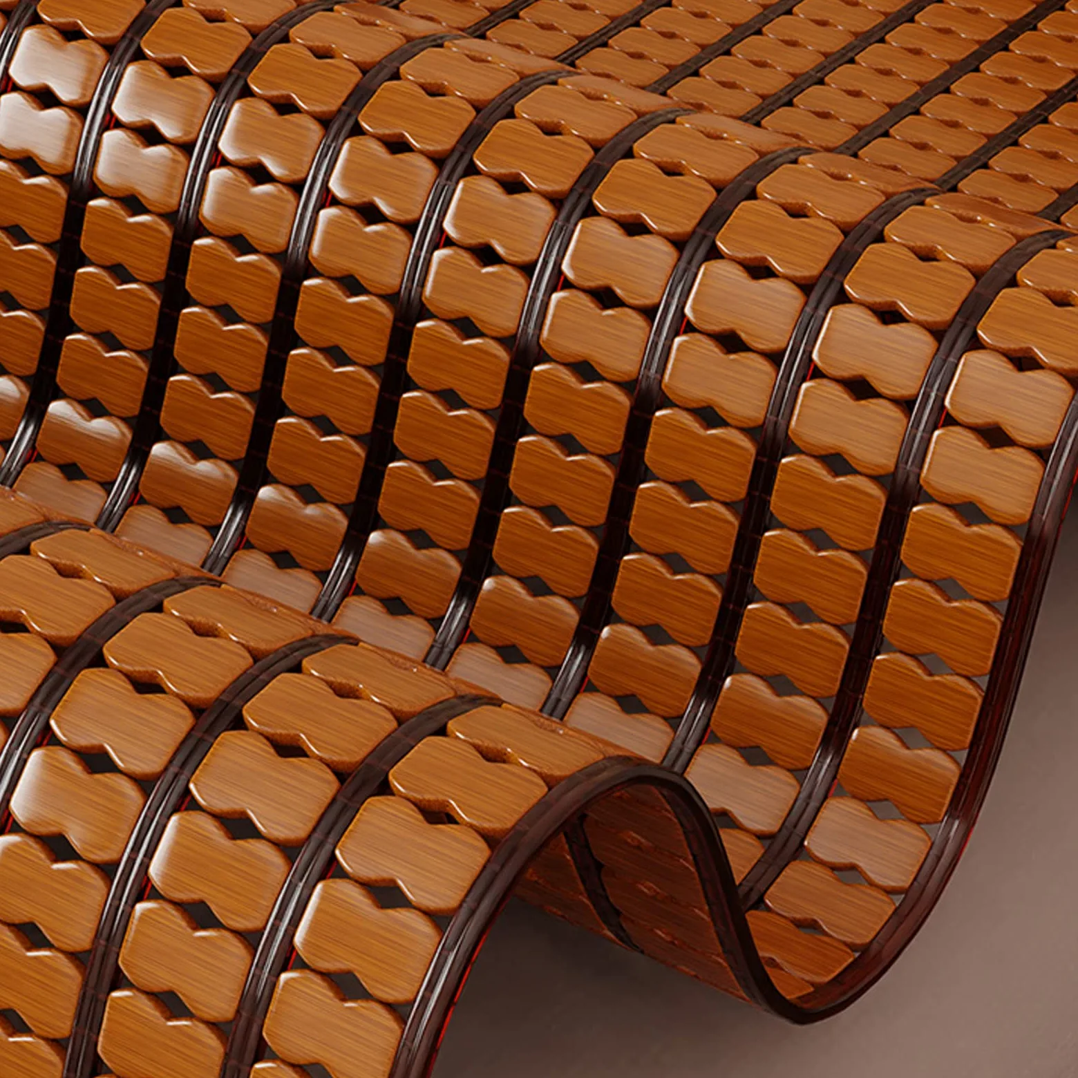Natural Colchoneta para Bamboo Colchón,Colchoneta de Verano Plegable,Estera de Dormir de Bambú Mahjong,Esterilla de Bambú de Hielo,para Sala de Estar,Sofá,Cama (70x190cm(28x75in))