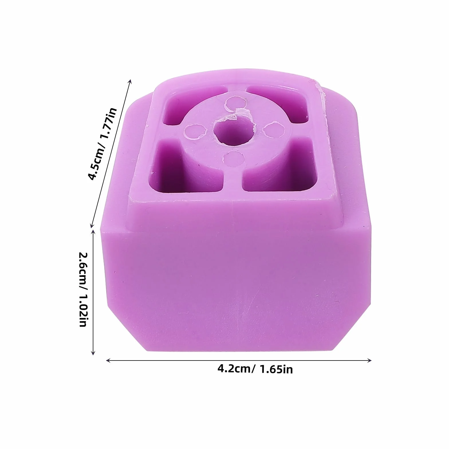 Frenos para Patines Infantiles Happyyami Antideslizante Seguridad Morado