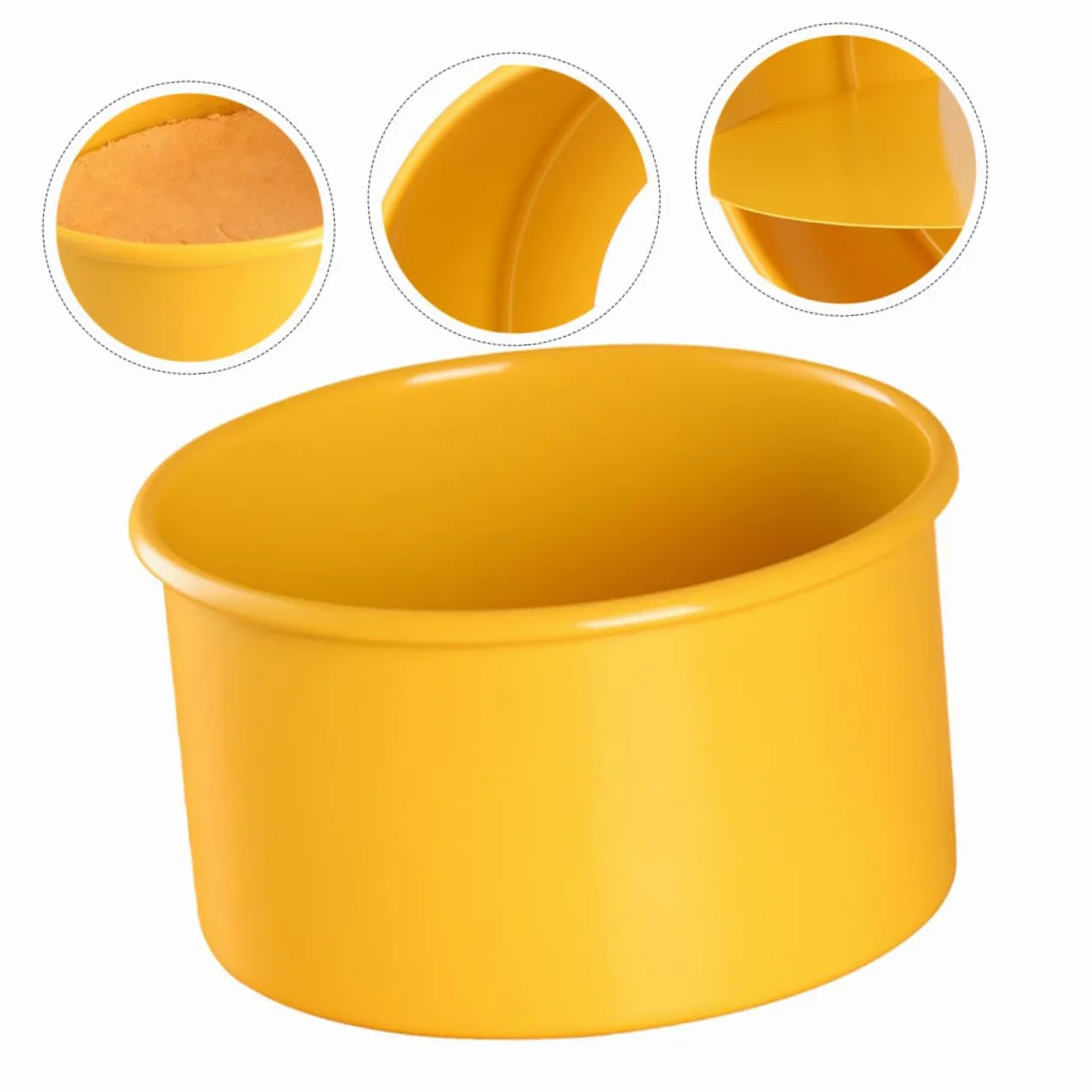 Molde Desmoldable para Tartas Antiadherente de Bandeja para Horno Redonda para Repostería Casera y Postres Molde Práctico y Ligero para Cocina Doméstica