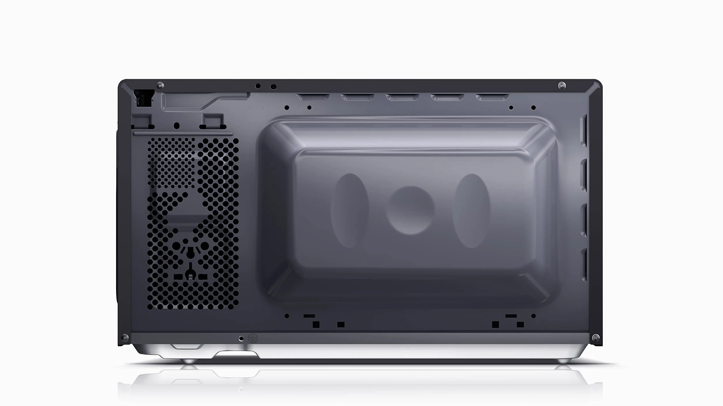 Sharp YC-MS01ES microondas 20 L con Función de descongelado, Control mecánico, y 800 W de potencia | 800 W, 5 niveles de potencia, giratorio, plato giratorio