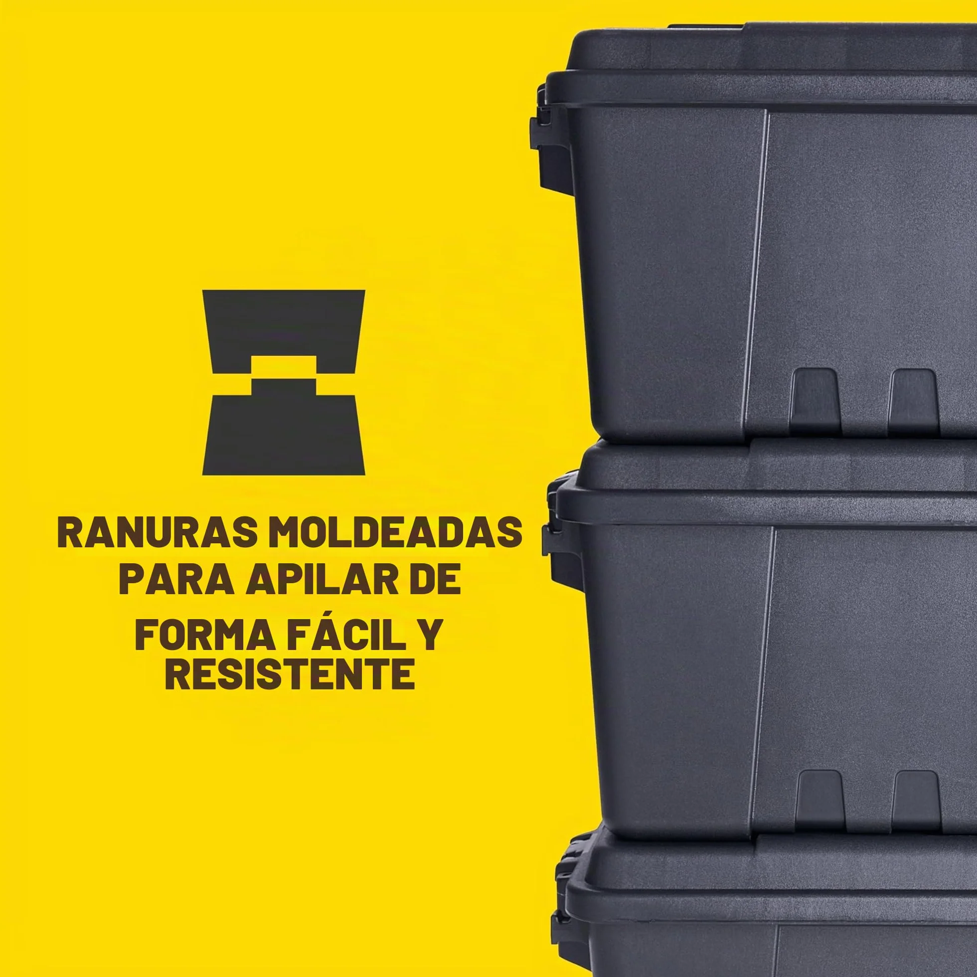 Plano Sportsman's Trunk,Grande 102ltr, Negro, Caja Almacenamiento Grado Militar con Tapa, Resistente, Grande, Camping y Ejército, óptimo para Caza, Paintball, Airsoft o Almacenamiento en Casa