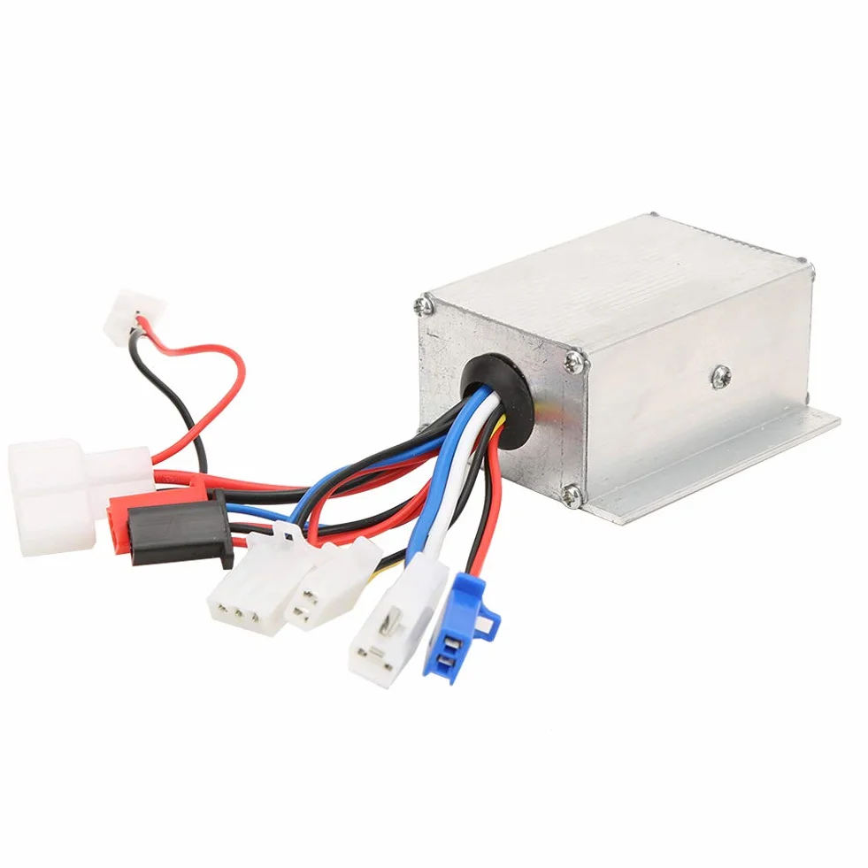 Akozon Controlador de motor cepillado 24V 250W Scooter bicicleta eléctrica