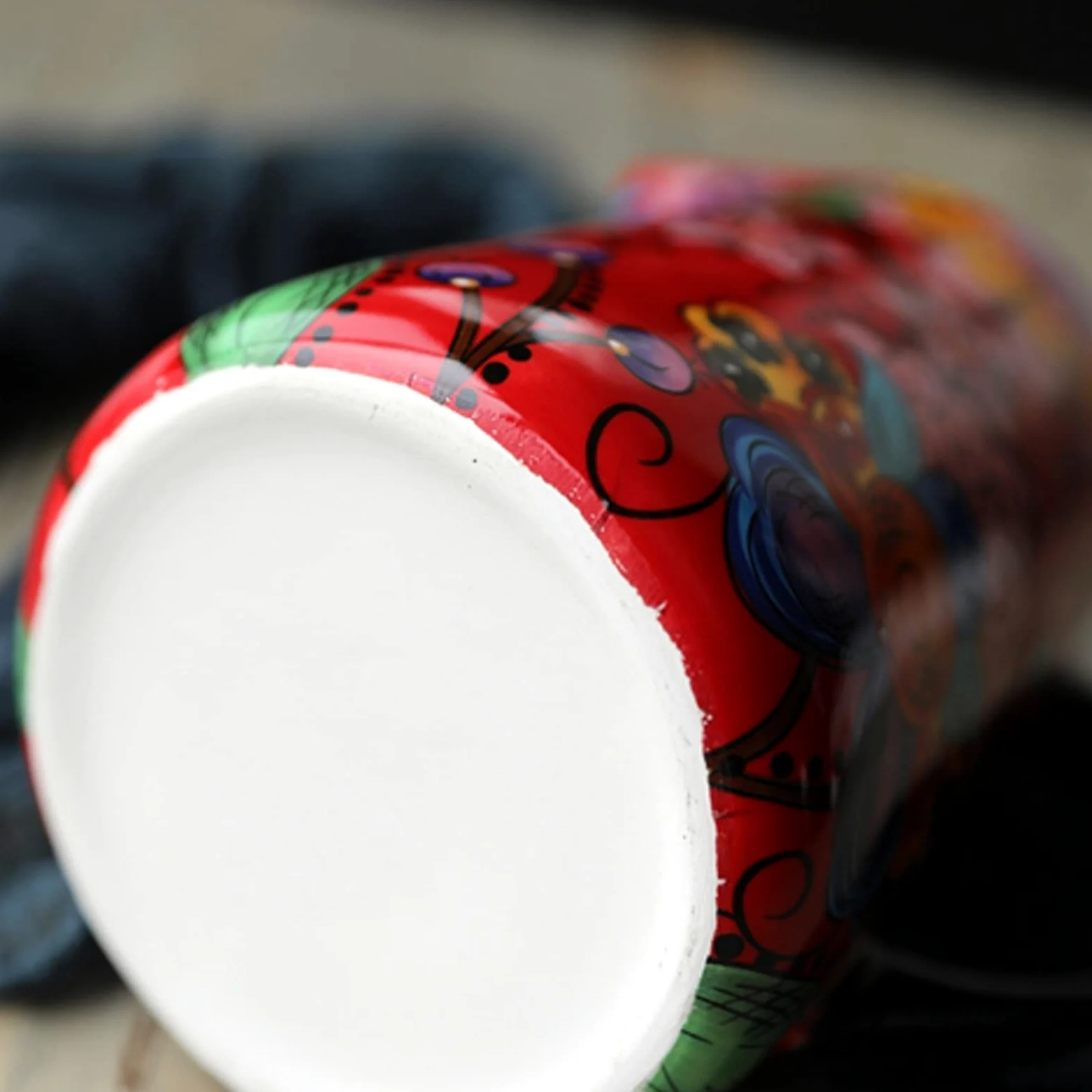 Jarra Agua Fria Jarras de cerámica Coloridas con Asas y cochecitos Tetera Creativa de Jarra Multifuncional para Jugo, té fragante, Bebidas Calientes y frías Jarra Agua Detox Frutas