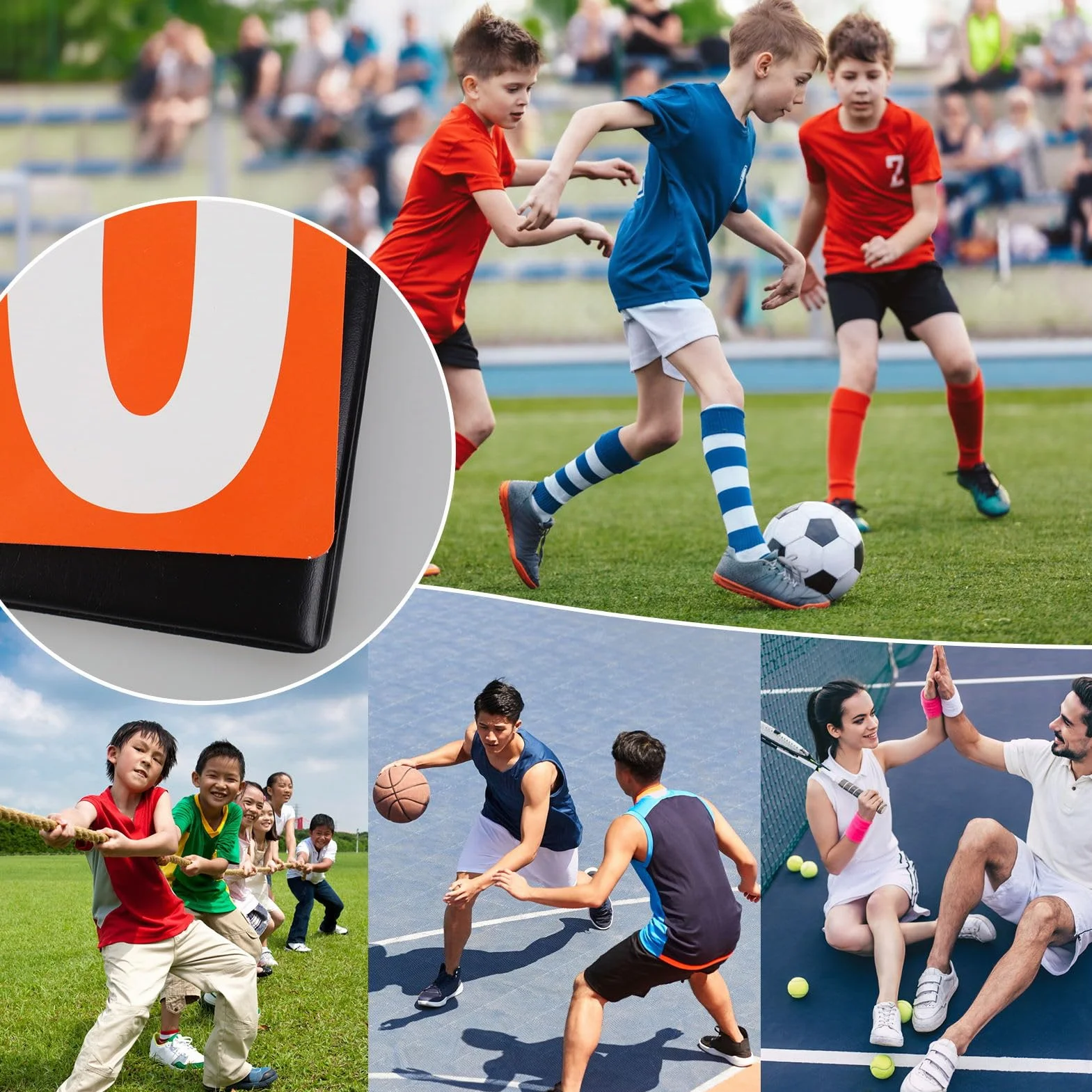 Marcador Deportes Manual Portátil para Baloncesto Bádminton Voleibol Tenis De Mesa