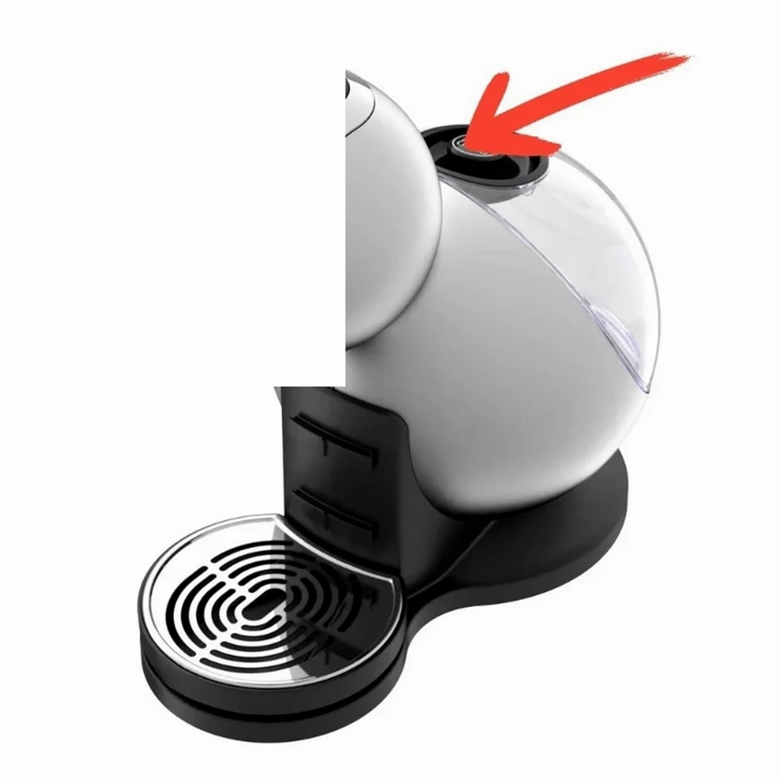 Piezas De La Cubierta Del Tanque De Agua,Compatible Con Nestlé,Compatible Con Dolce Gusto,Accesorios For Máquina De Café En Cápsulas EDG626 EDG420,Fácil Limpieza