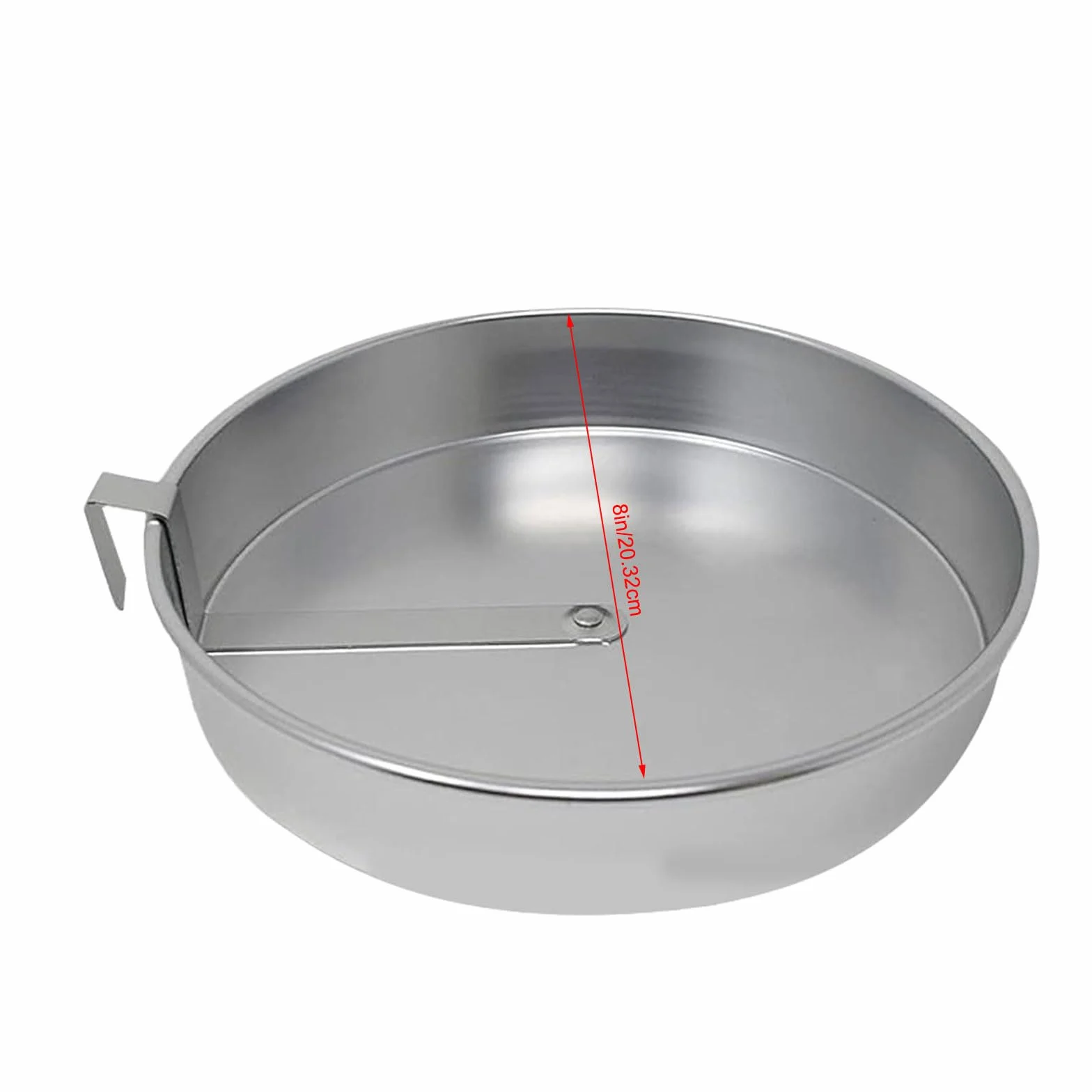 Molde redondo profesional para hornear pasteles con palancas de liberación fácil de 360 grados, antiadherente, molde desmontable duradero