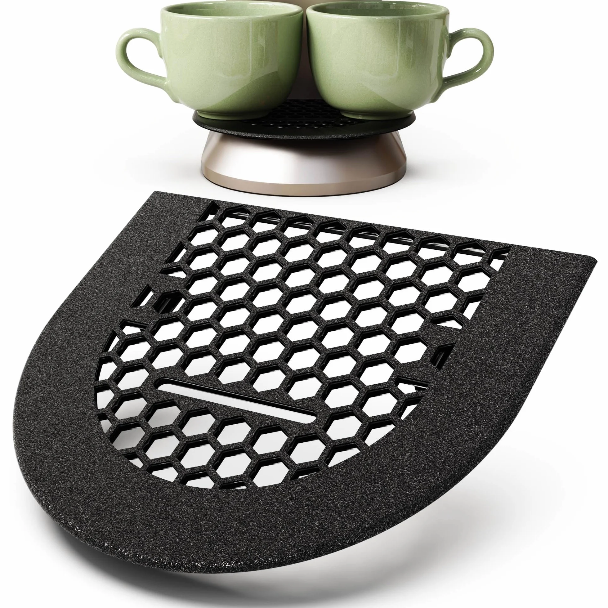 Mobilefox Bandeja de goteo para máquina de café Delonghi Dedica 685 885