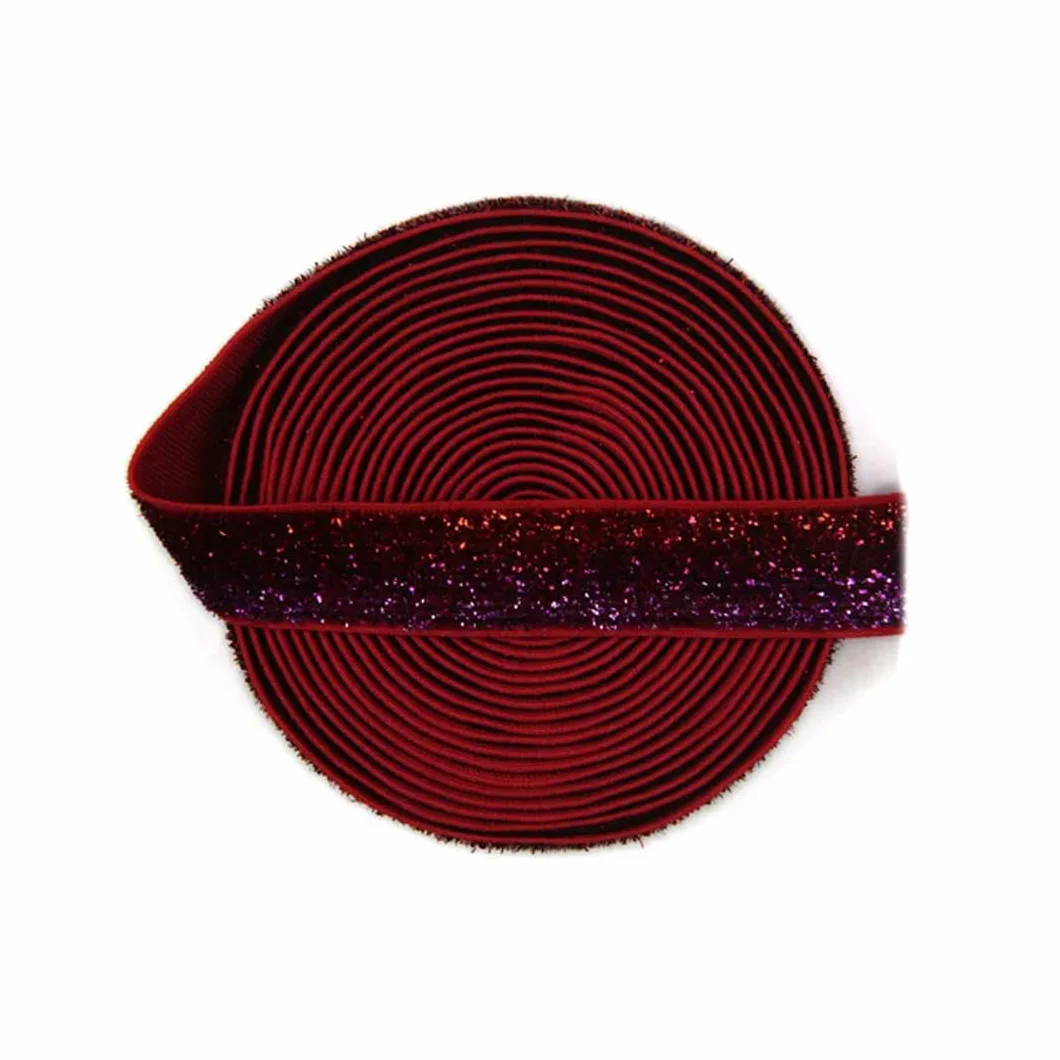 nylon suave goma cintura, Bandas elásticas de satén de licra de 1 yarda y 15 mm for el pelo, diademas, adornos de encaje, costura DIY