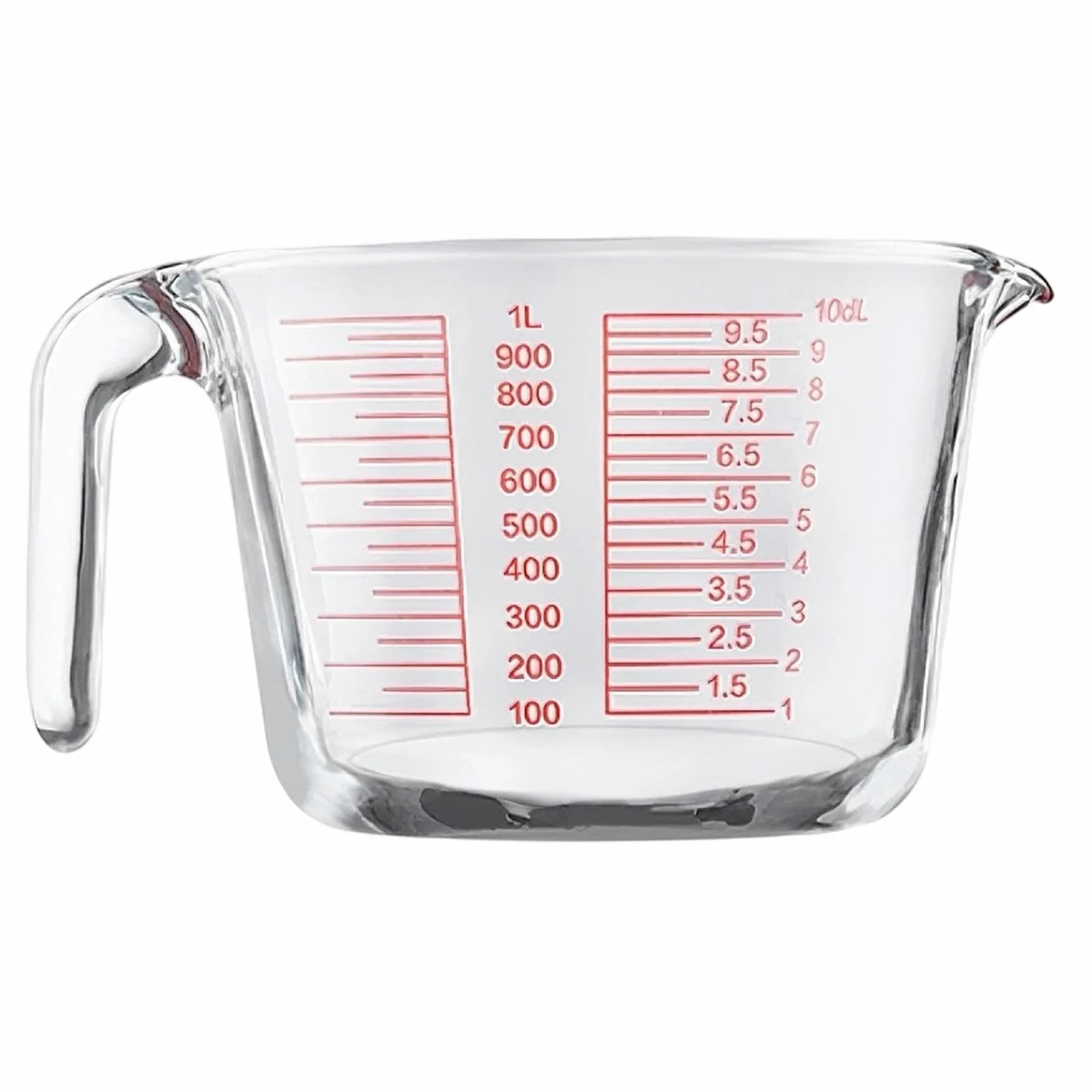 Vasos Medidores De Vidrio Recipiente de Medición Portátil Transparente y | Recipiente Medidor De Vidrio Para Preparación Comidas Cocinar Hornear Cocina Hogar Y Casa Y Interior Alimentos