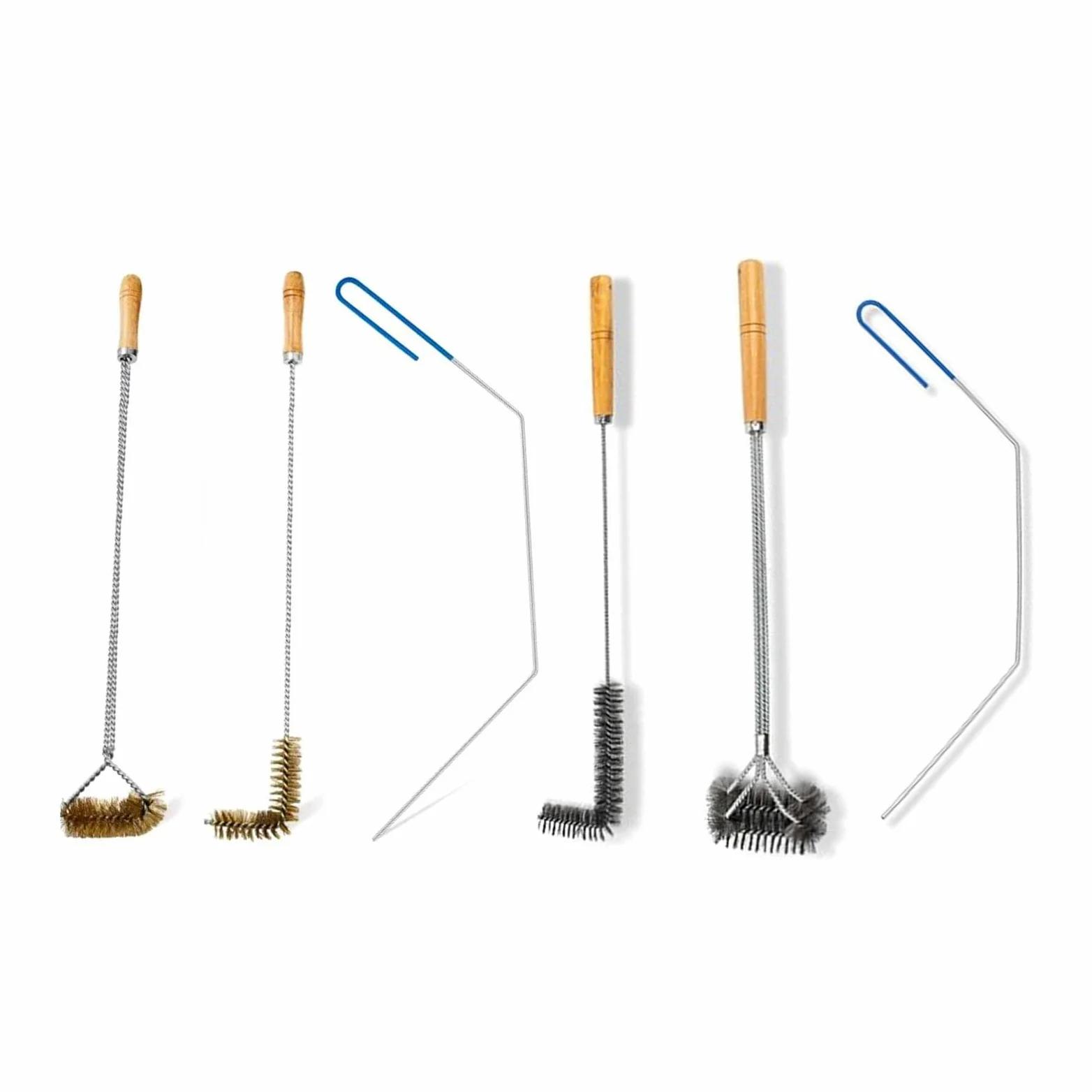 3 herramientas de limpieza para freidoras, incluyendo cepillo limpiador de freidora, barra de freidora, mango largo, cepillo limpiador de cesta de freidora