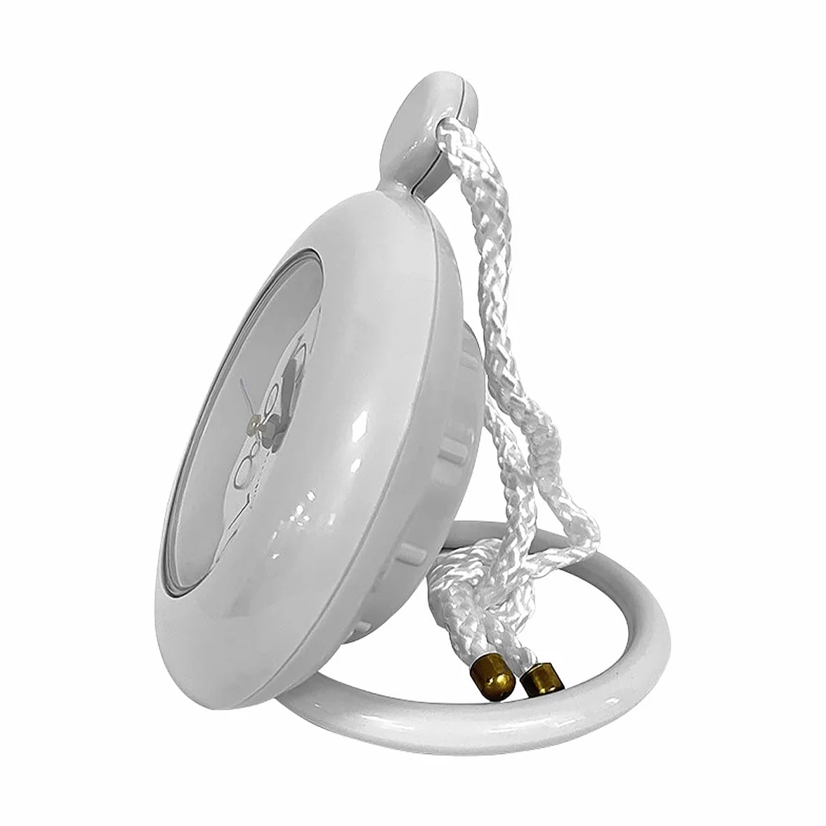 POFET Reloj de baño Reloj de Ducha a Prueba de Agua con Toalla Colgando Relojes a Prueba de Agua para baño Relojes de Cocina con Temporizador (Blanco)