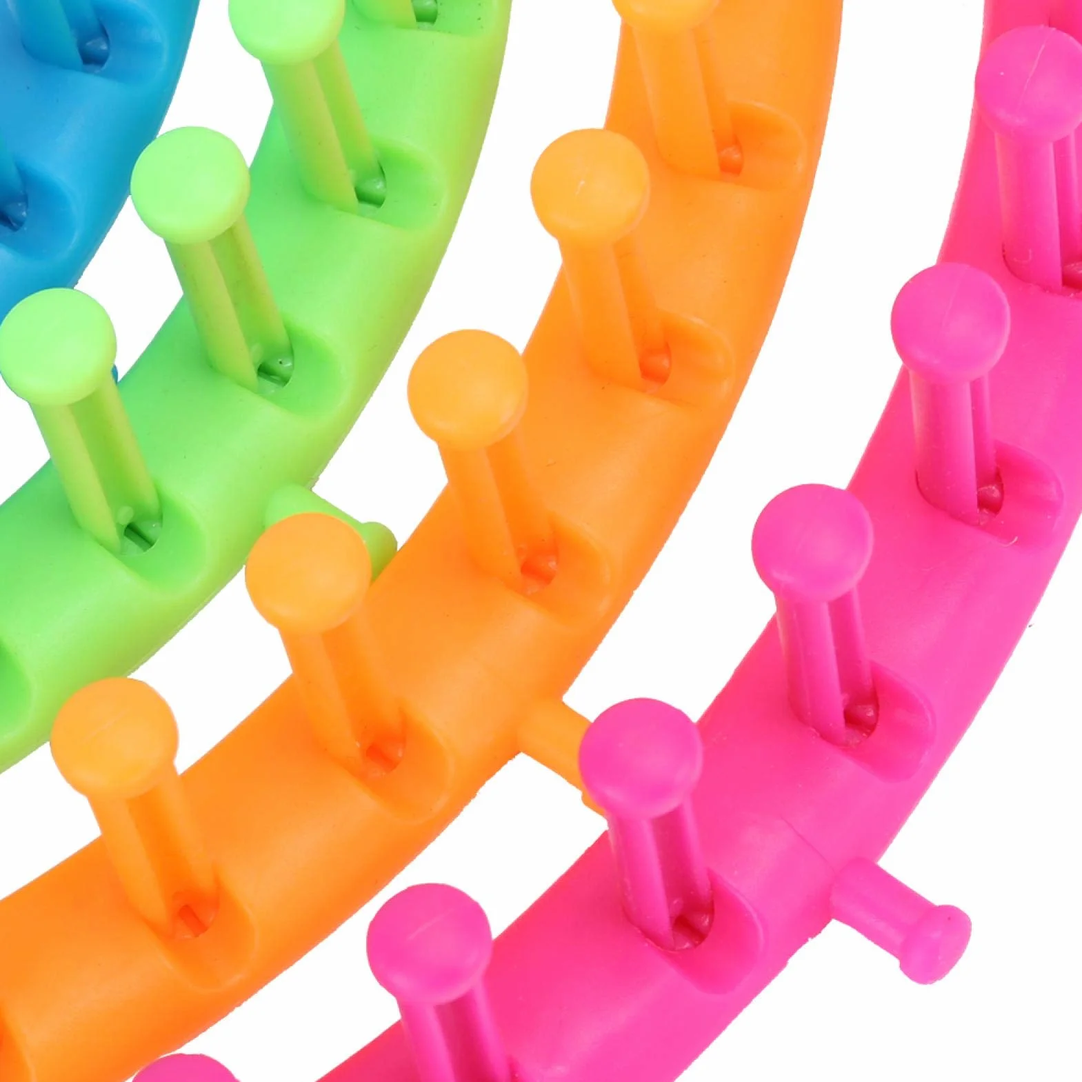 Agatige Juego De Telar De Tejer Circular, Kit De Telar De Tejer Redondo Con Aguja De Gancho Y Fabricante De Bufandas Con Pompones Telars Para Tejer Con Lana Para Principiantes Y Adultos