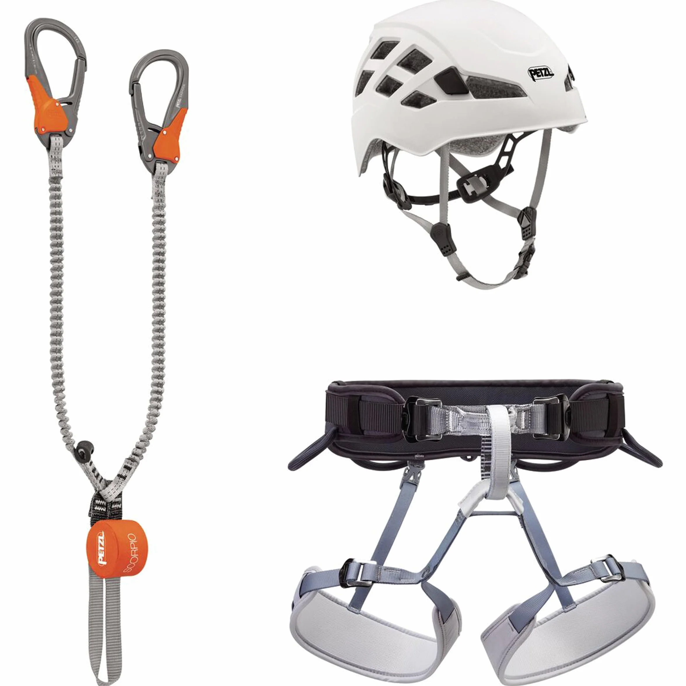 PETZL - Kit VIA FERRATA EASHOOK S2 para adultos, uso diario, formato práctico
