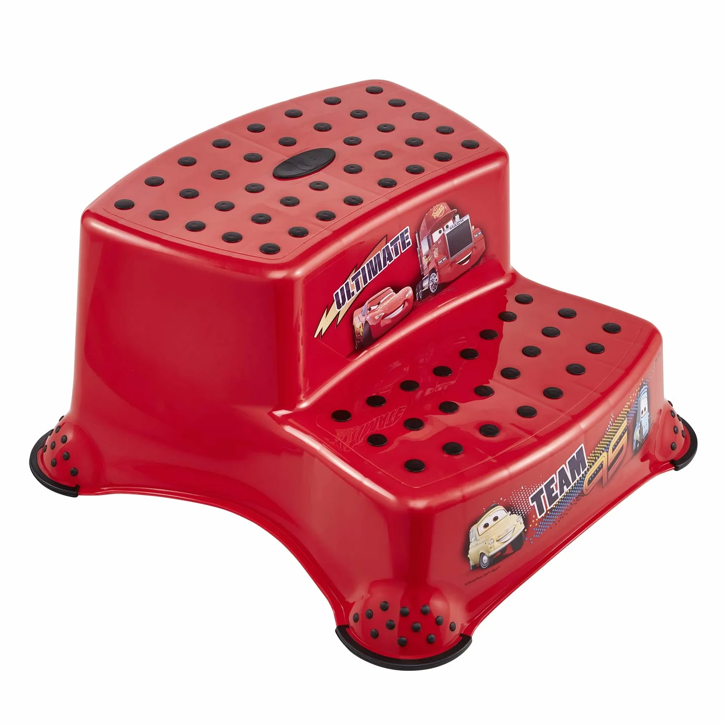 Keeeper Igor Taburete alzador 2 niveles antideslizante para niños 40x37x21 cm Rojo