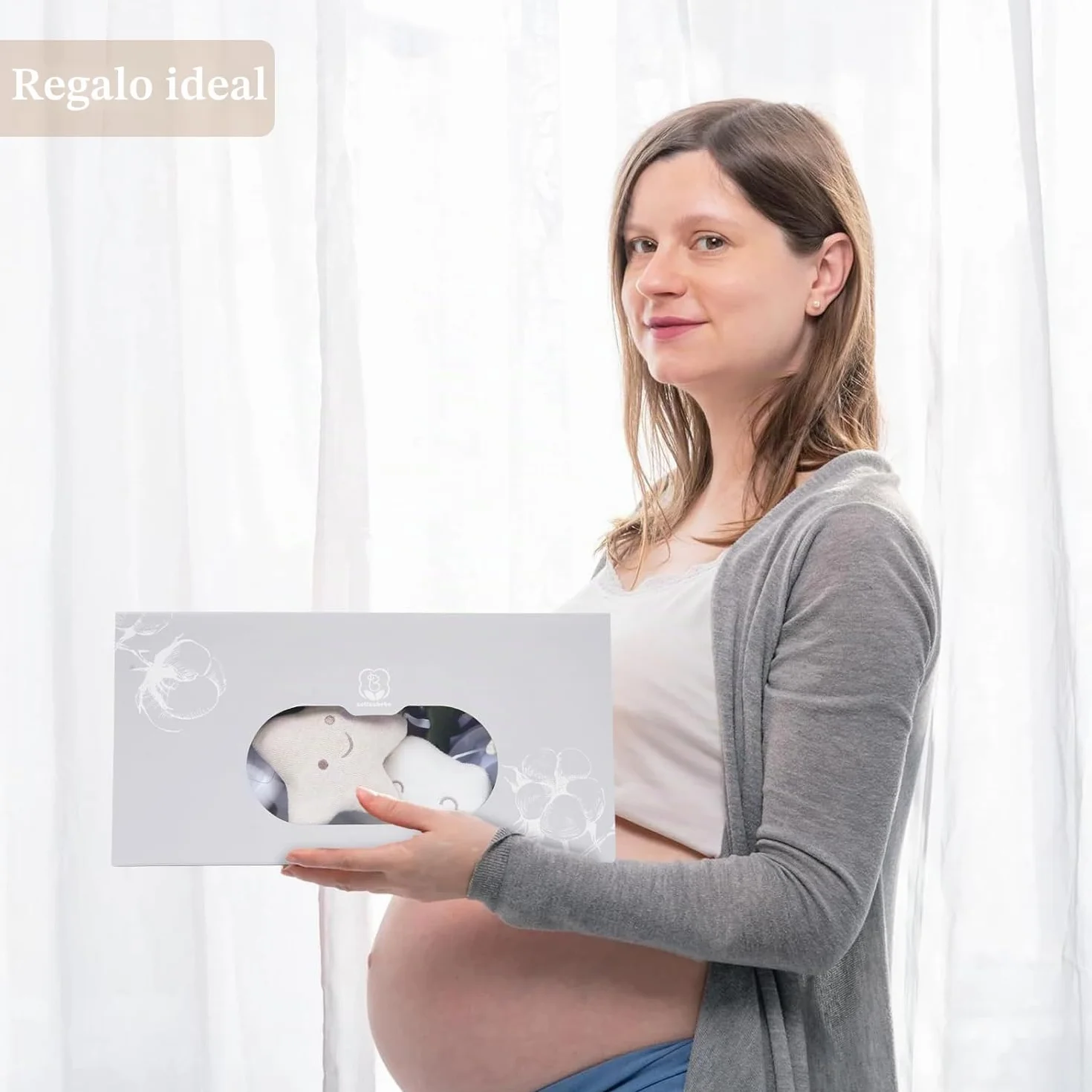 Móvil Cuna de Bebé - 35 Musical - 3 Modos - Volumen Ajustable - Fácil de instalar - Para niños y niñas de 0+ meses (Arcoíris)