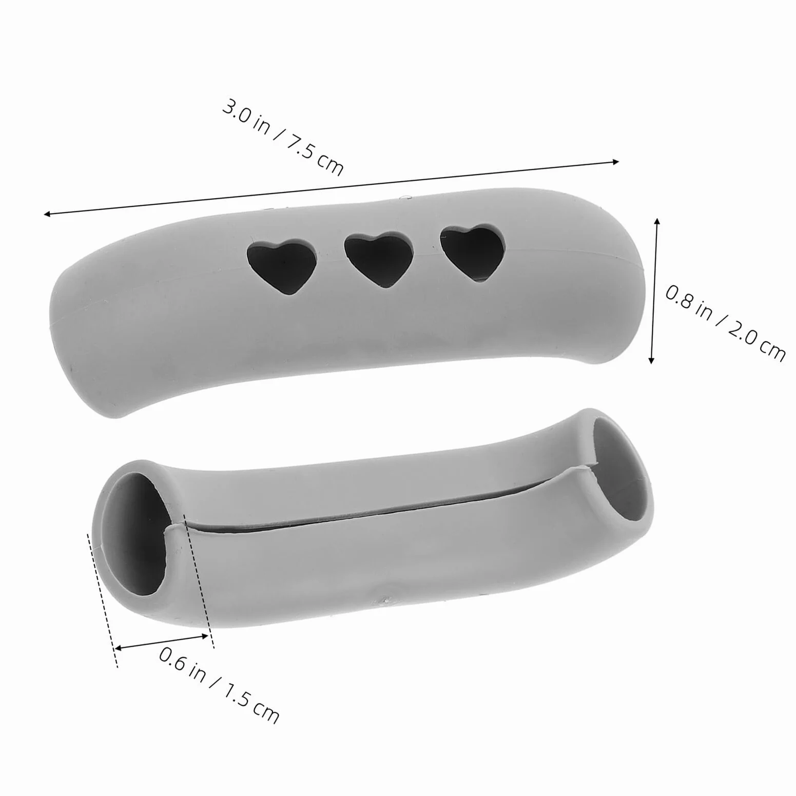 80 Unidades Fundas Antideslizantes para Asas de Ollas Resistentes al Calor Protectores Ergonómicos para Sartenes y Cacerolas Cubiertas Duraderas para Cocina Doméstica
