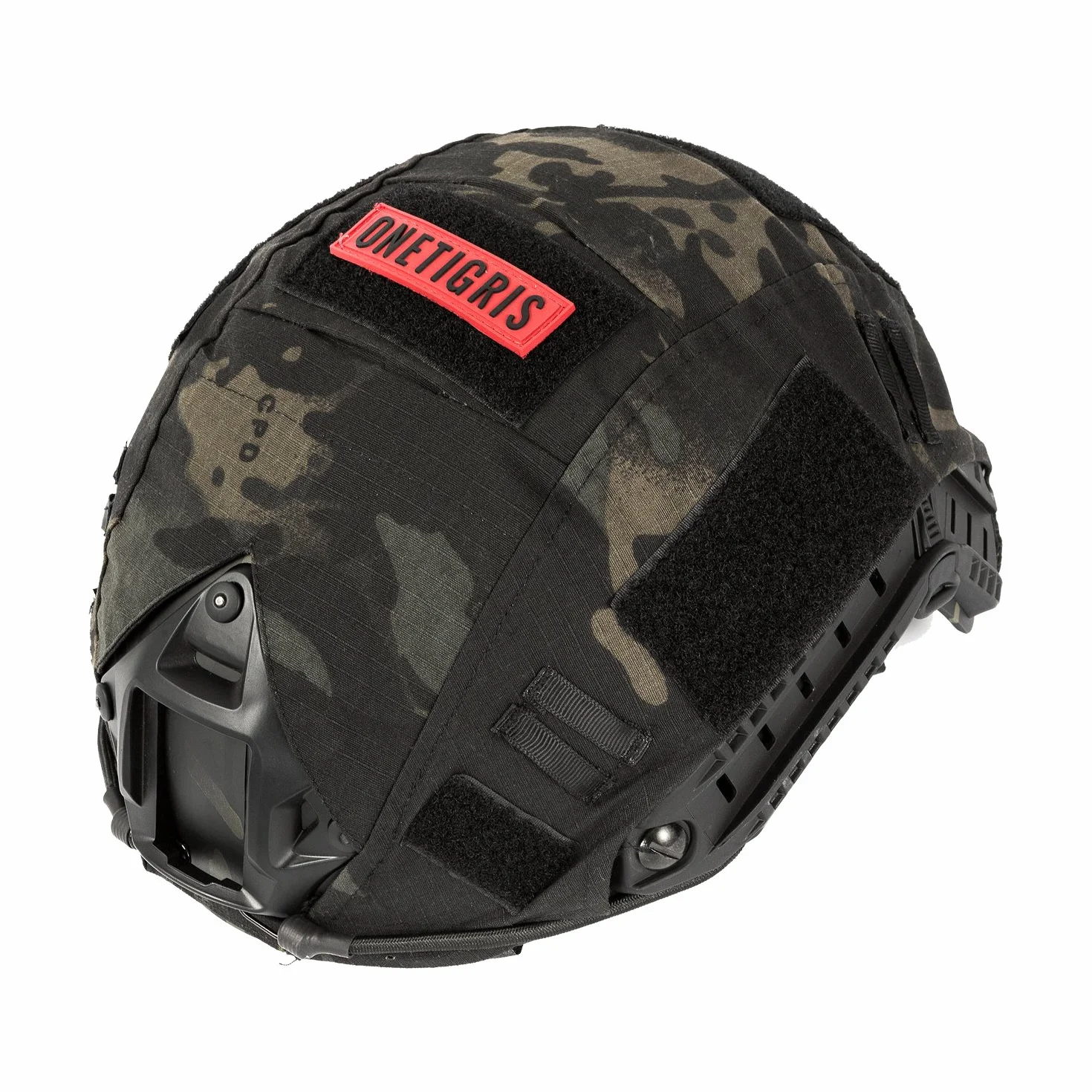 Onetigris Casco Táctico Airsoft Fast - Casco Militar Tipo PJ con Funda y Montura para Gafas NVG, Ideal para CQB, Tiro y Paintball