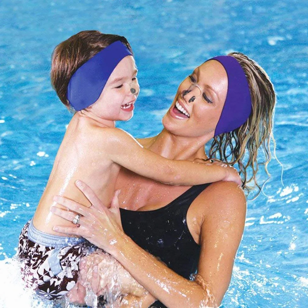 Pinzas de Nariz Silicona 10 Piezas Natación Nose Clip Protector Adultos Niños