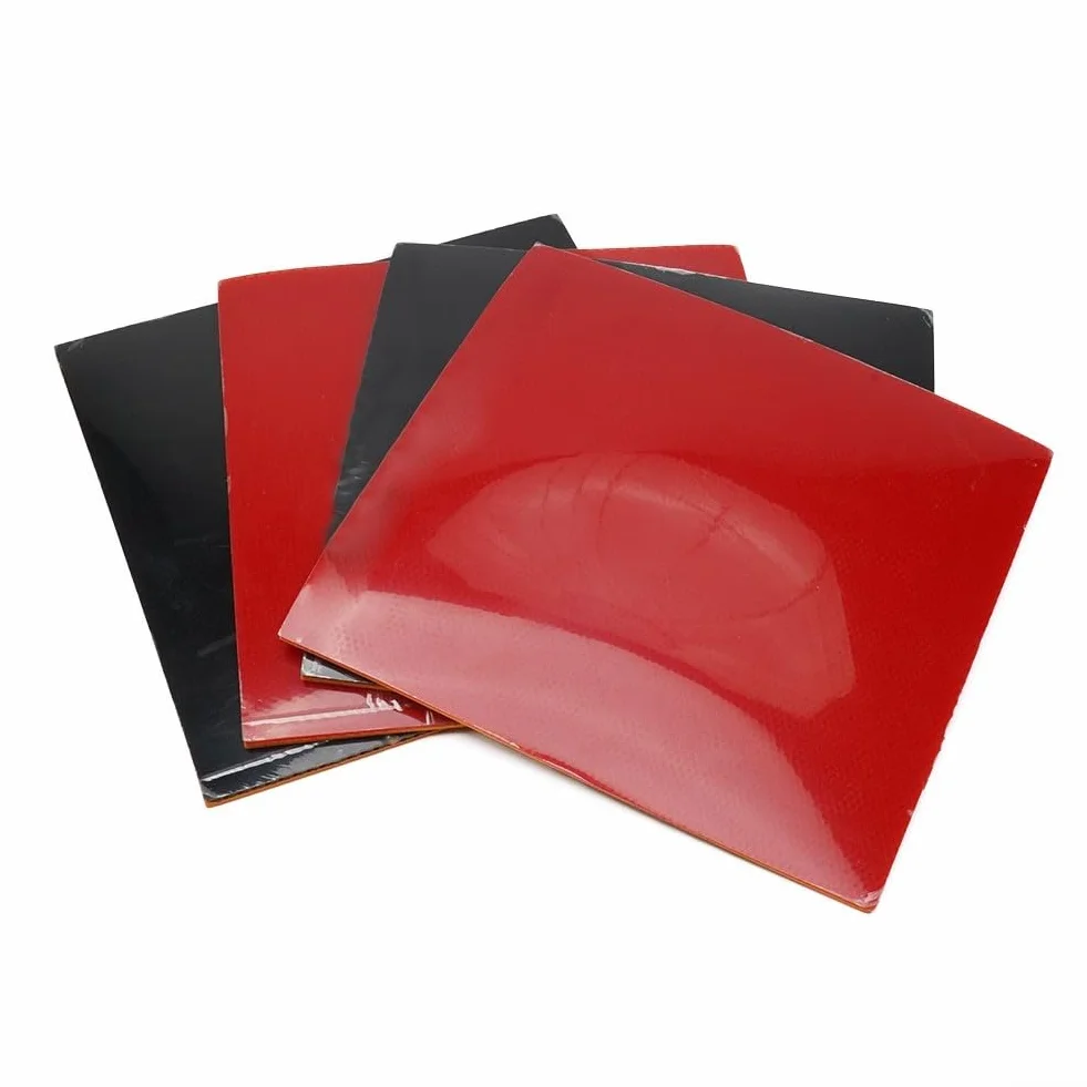 Goma para tenis de mesa, esponjas duras de goma, ataque rápido, adhesiva inversa, control