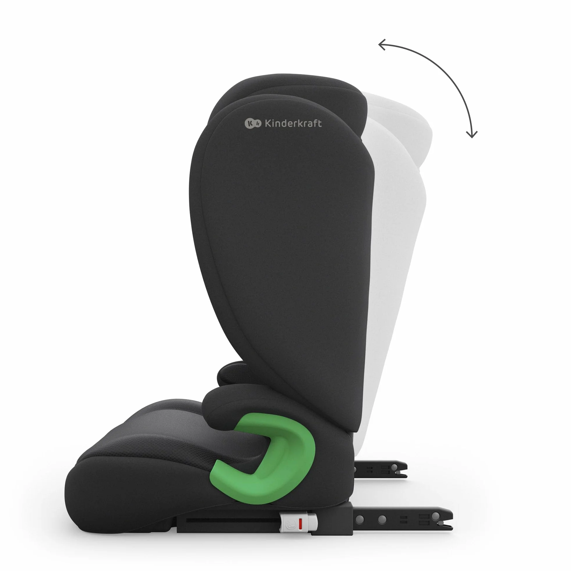 Kinderkraft JUNIOR FIX 2 PRO silla de coche 100-150 cm ISOFIX Negro