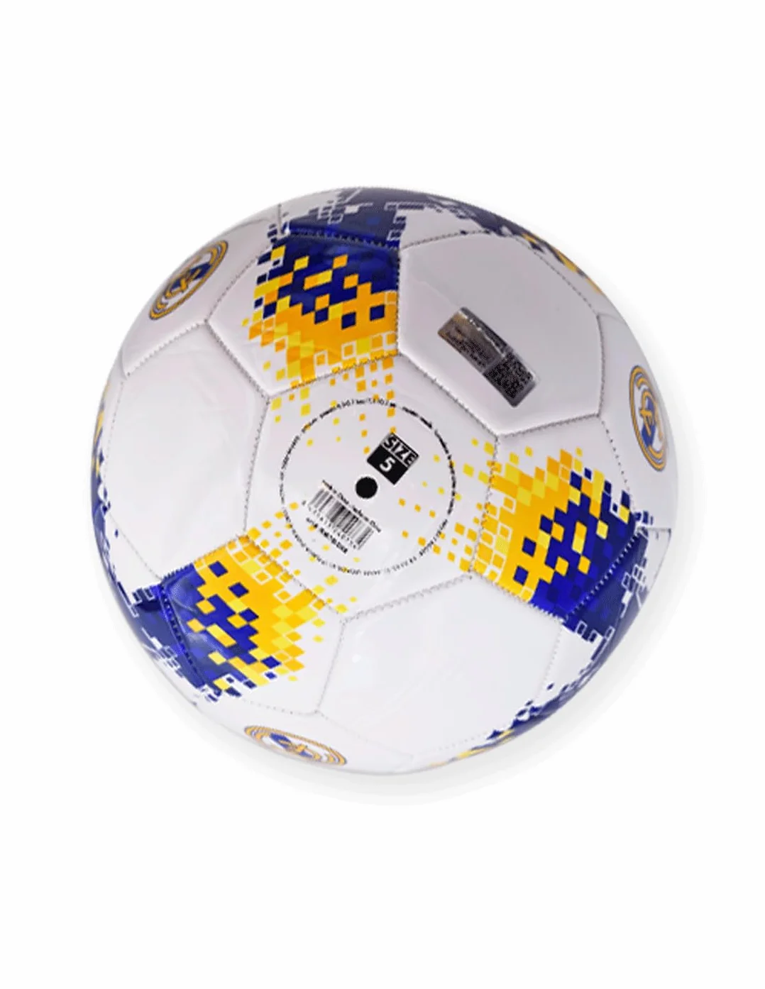 Real Madrid Balón Talla 5 Pixelado Oficial