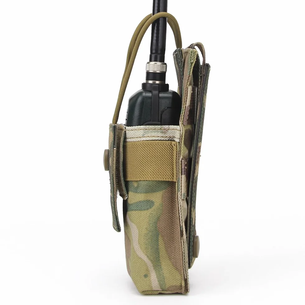 Bolsa táctica MOLLE 1000D para Airsoft walkie-talkie caza paintball